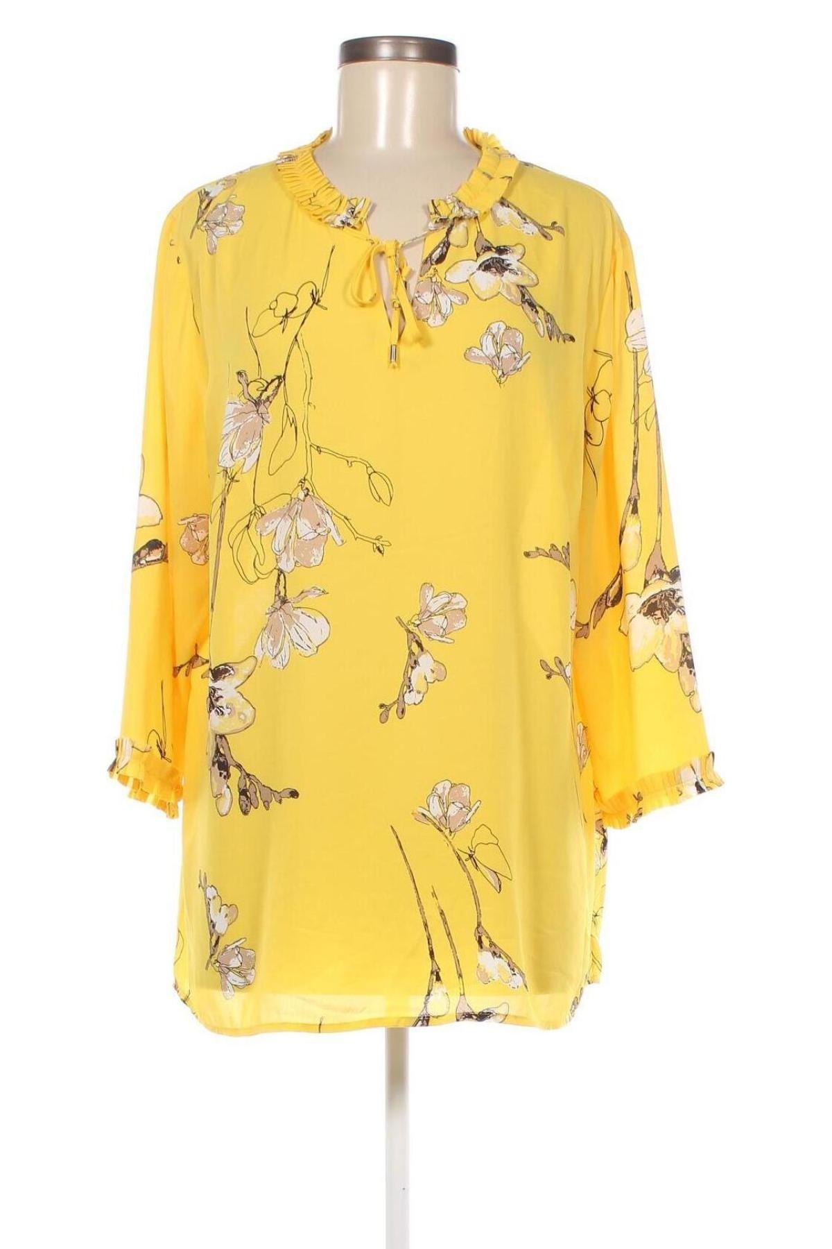Дамска блуза S.Oliver Black Label, Размер XL, Цвят Жълт, Цена 34,00 лв.