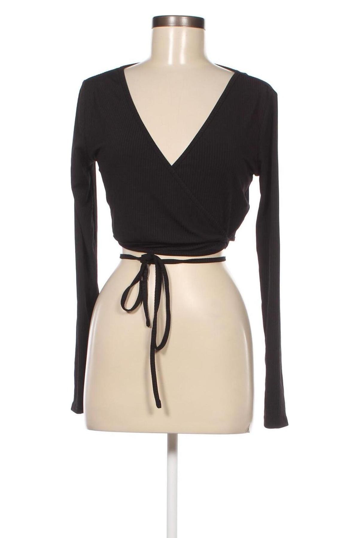 Γυναικεία μπλούζα SHEIN, Μέγεθος M, Χρώμα Μαύρο, Τιμή 2,23 €