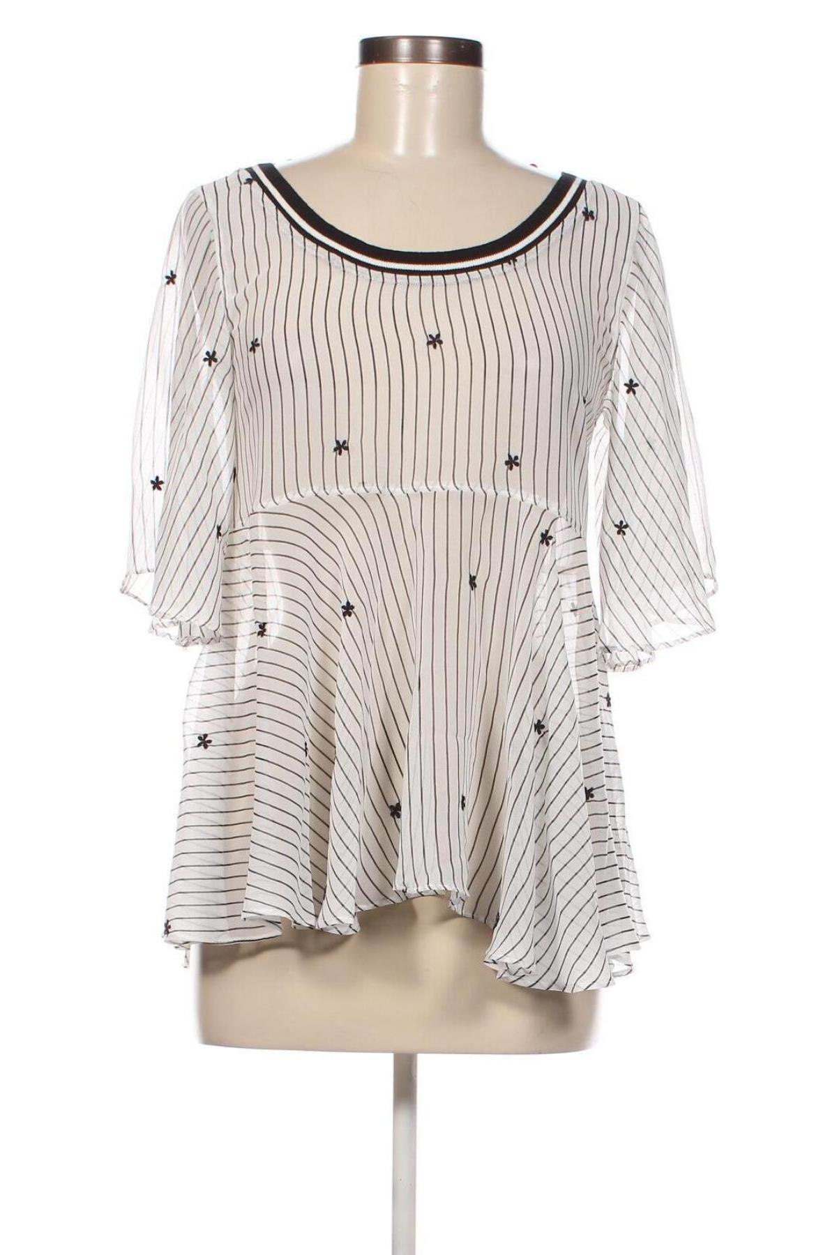 Γυναικεία μπλούζα Scee by Twin-Set, Μέγεθος S, Χρώμα Λευκό, Τιμή 23,14 €