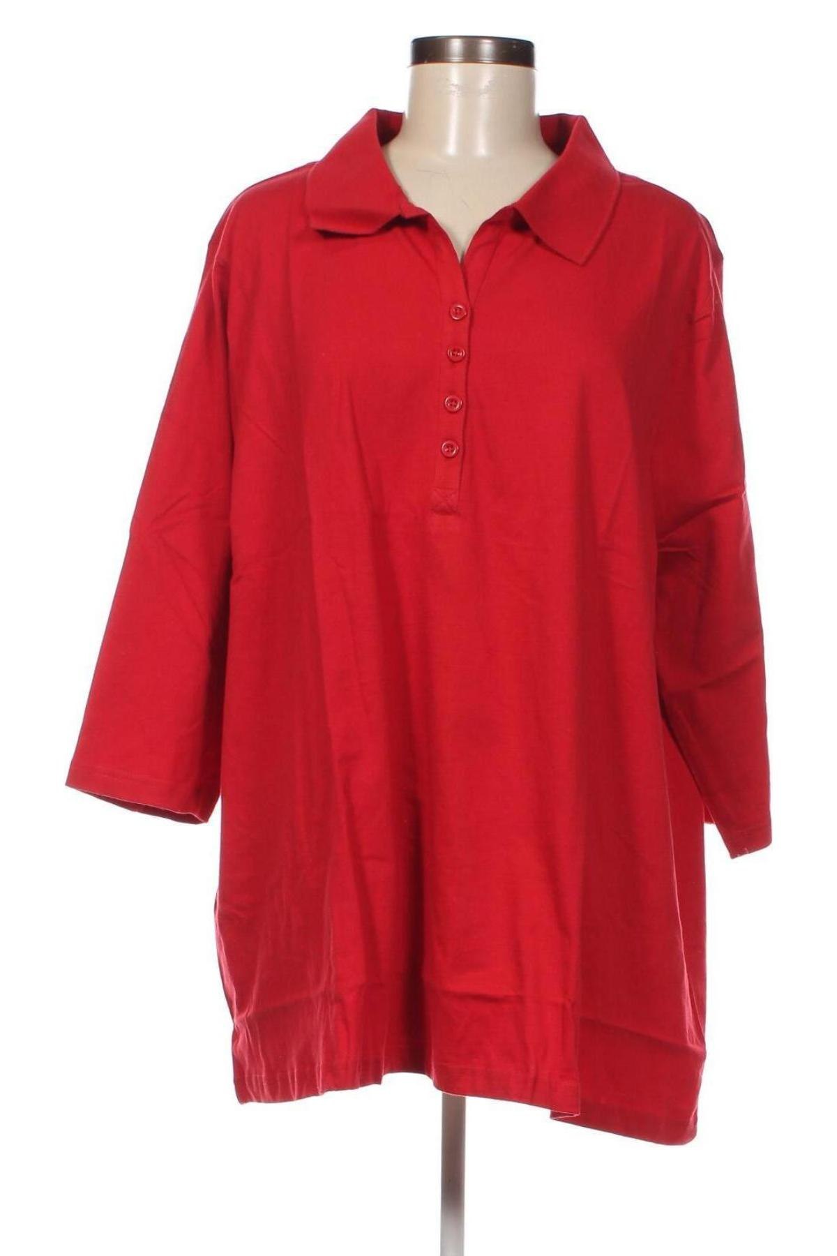 Damen Shirt Sheego, Größe 3XL, Farbe Rot, Preis 29,69 €