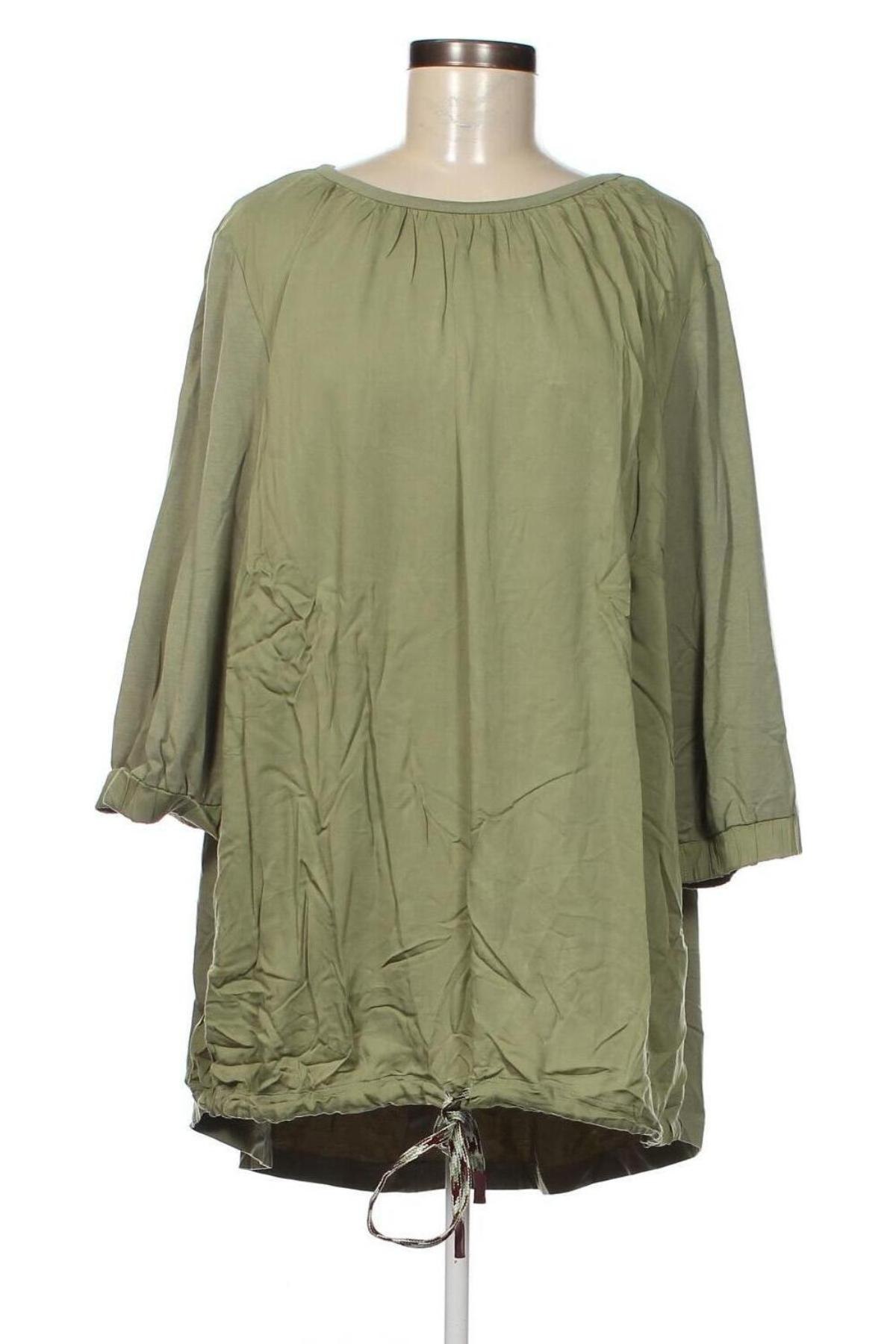 Γυναικεία μπλούζα Sheego, Μέγεθος XXL, Χρώμα Πράσινο, Τιμή 17,81 €