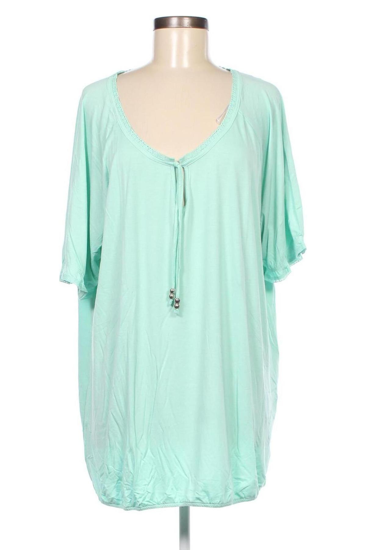 Дамска блуза Sheego, Размер XXL, Цвят Зелен, Цена 21,60 лв.