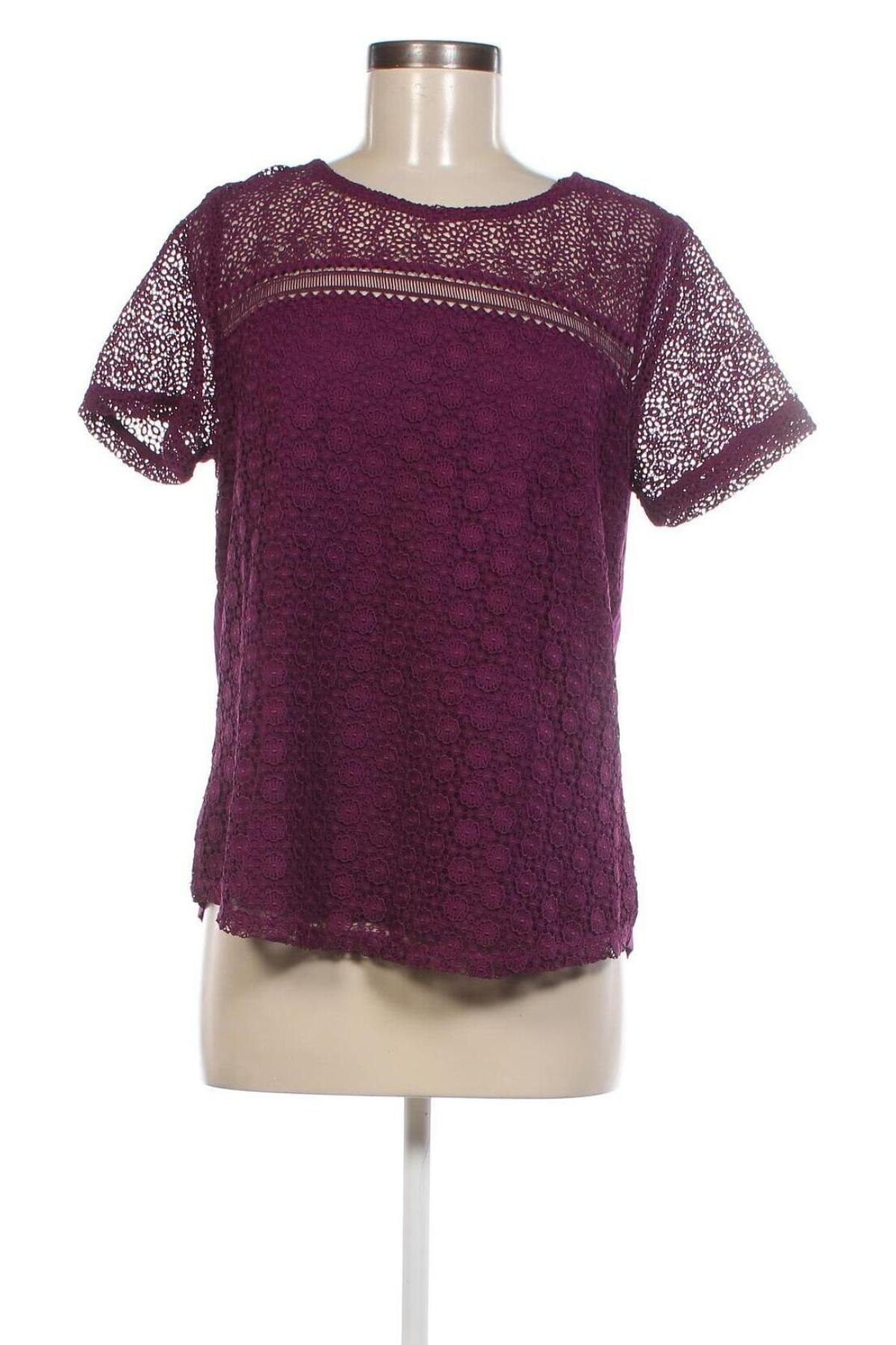 Damen Shirt Street One, Größe M, Farbe Lila, Preis € 7,99