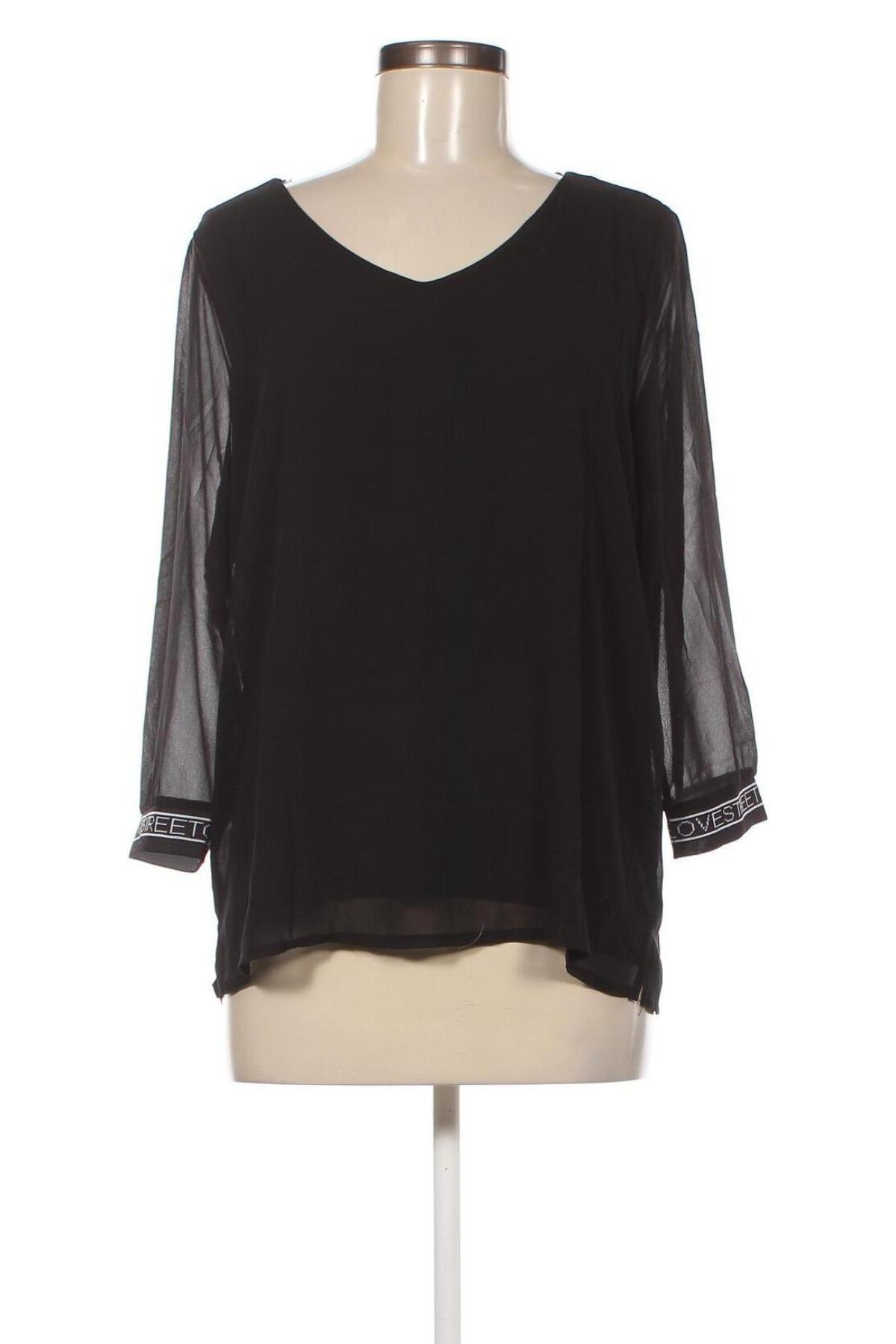 Damen Shirt Street One, Größe M, Farbe Schwarz, Preis 2,34 €