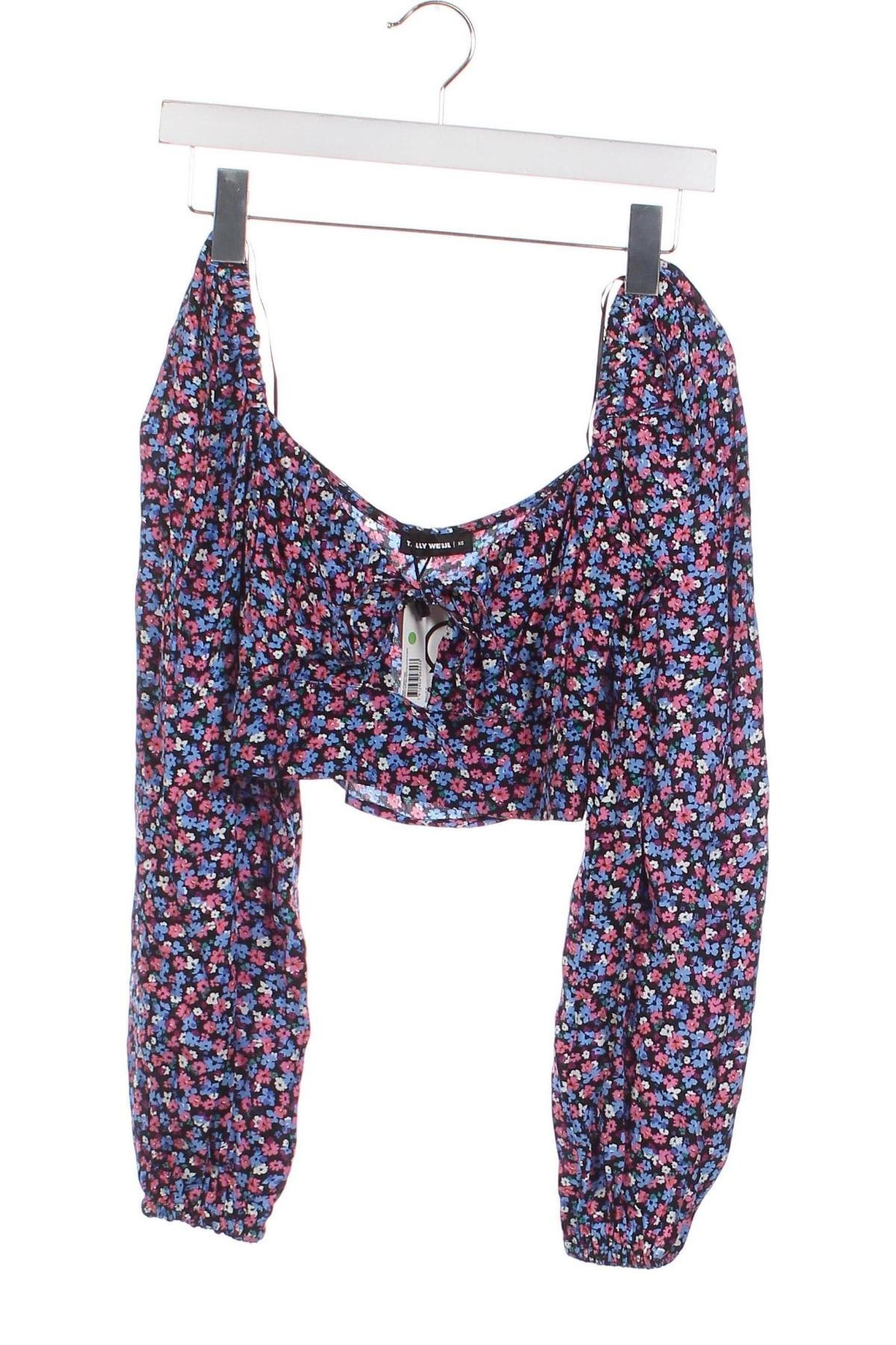 Дамска блуза Tally Weijl, Размер XS, Цвят Многоцветен, Цена 6,82 лв.