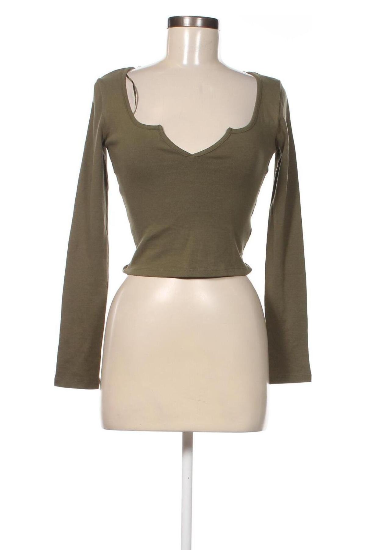 Дамска блуза Tally Weijl, Размер S, Цвят Зелен, Цена 7,44 лв.