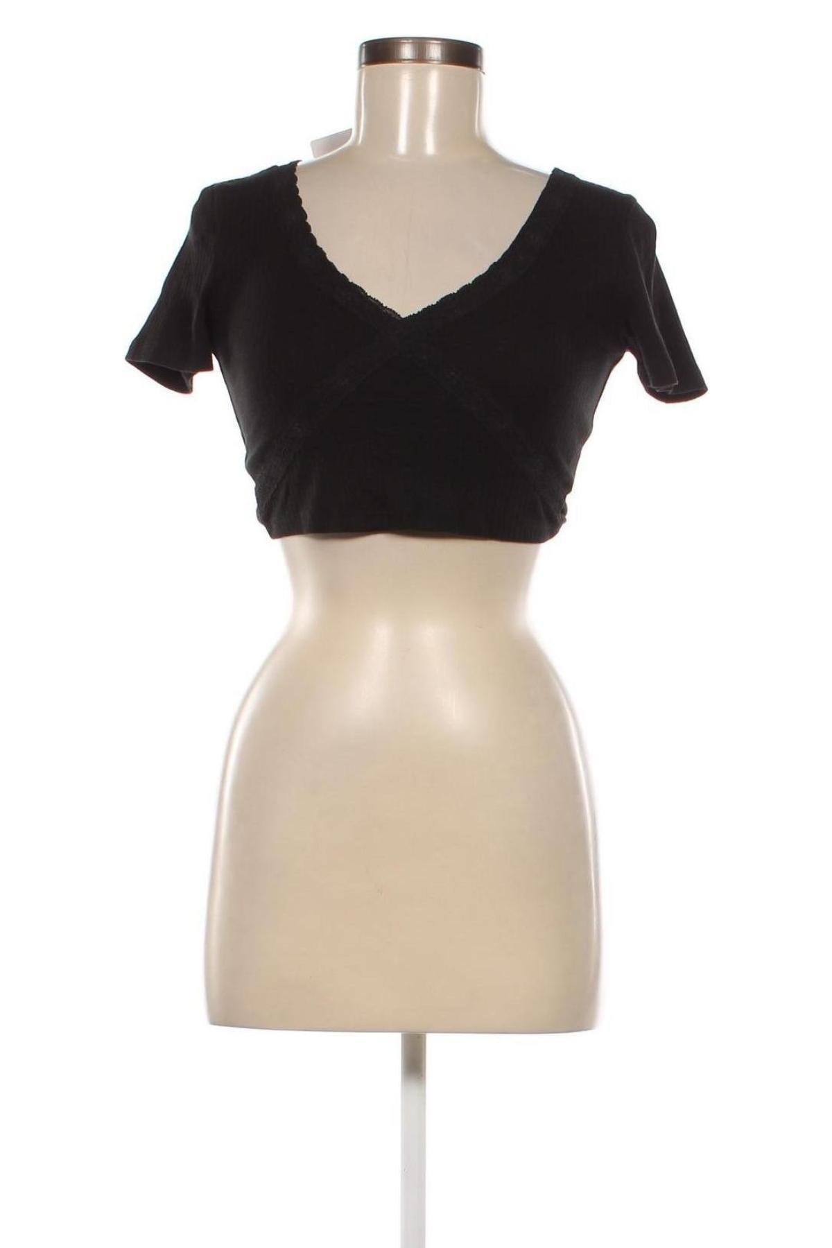 Дамска блуза Tally Weijl, Размер XS, Цвят Черен, Цена 10,23 лв.