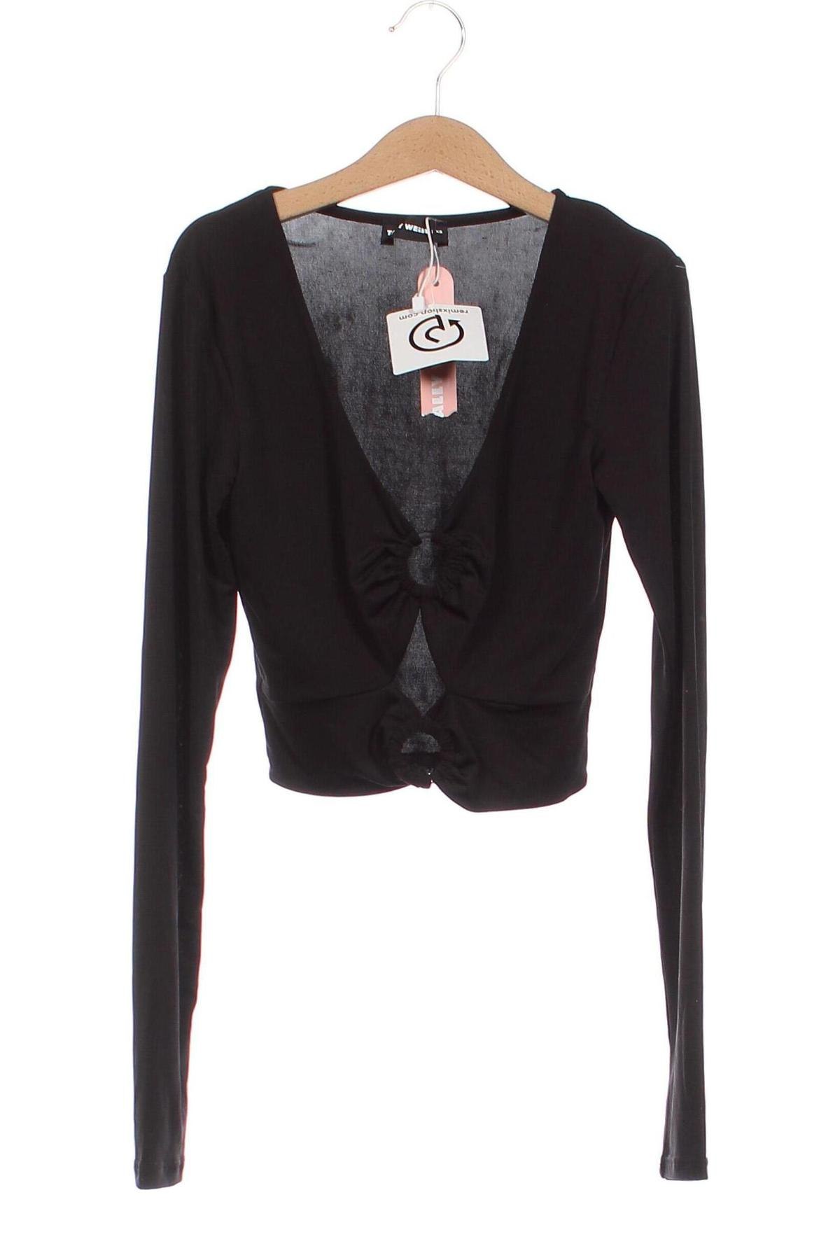 Damen Shirt Tally Weijl, Größe XS, Farbe Schwarz, Preis € 3,20