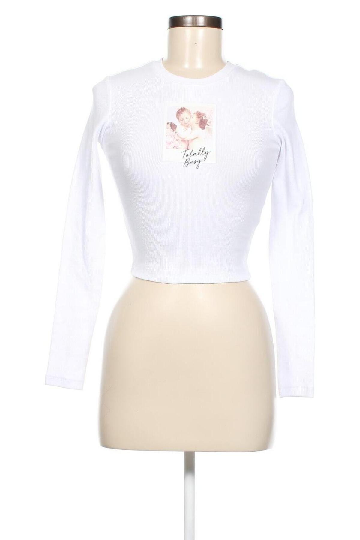 Дамска блуза Tally Weijl, Размер XS, Цвят Бял, Цена 31,00 лв.