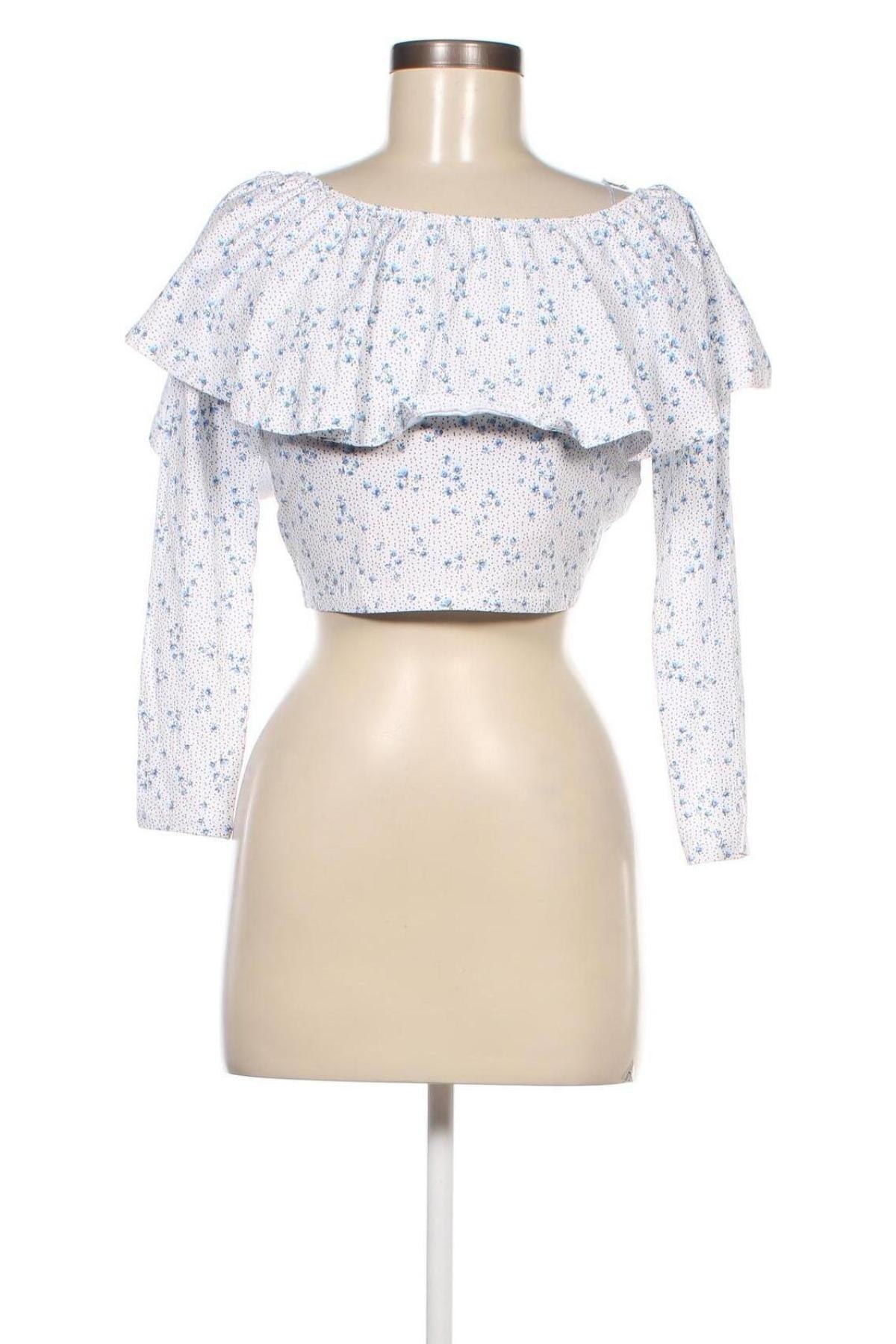 Γυναικεία μπλούζα Tally Weijl, Μέγεθος L, Χρώμα Λευκό, Τιμή 3,52 €
