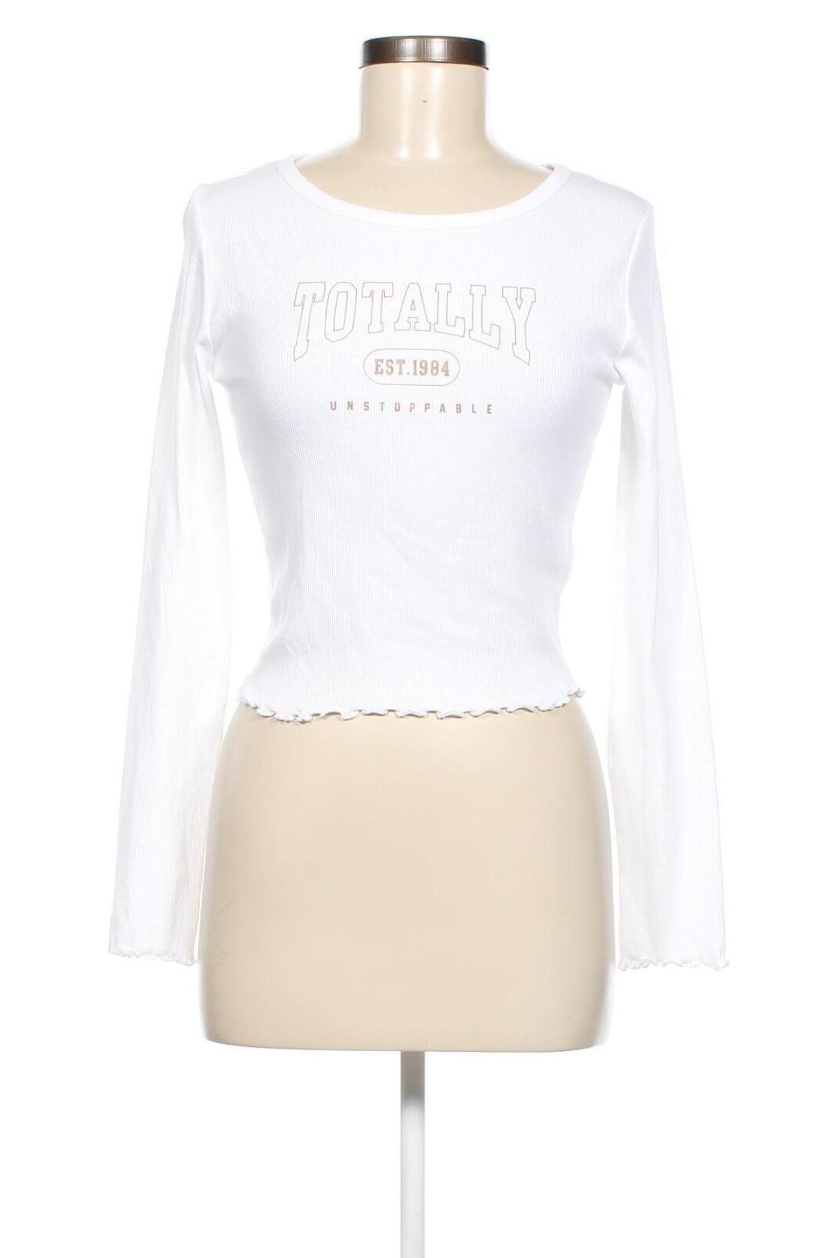 Damen Shirt Tally Weijl, Größe M, Farbe Weiß, Preis 15,98 €