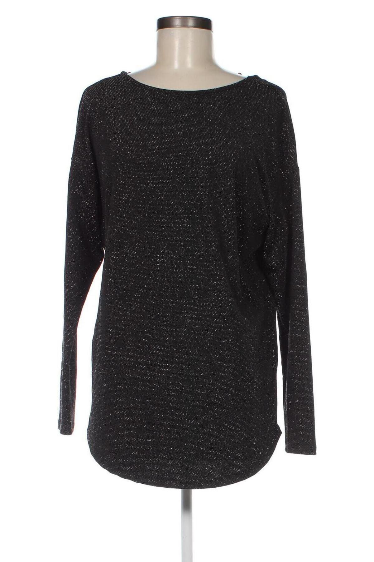 Γυναικεία μπλούζα Terranova, Μέγεθος S, Χρώμα Μαύρο, Τιμή 3,76 €