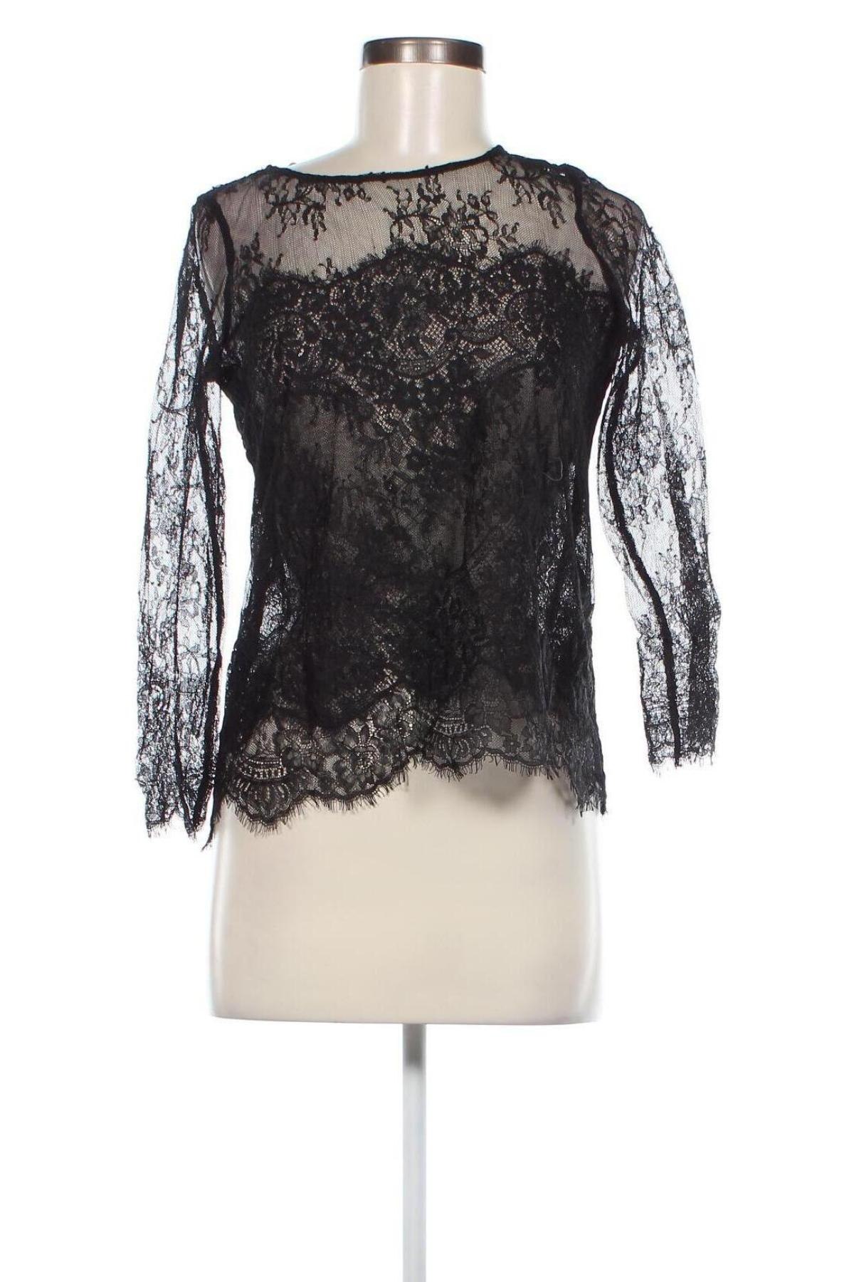 Дамска блуза The Kooples, Размер M, Цвят Черен, Цена 88,00 лв.