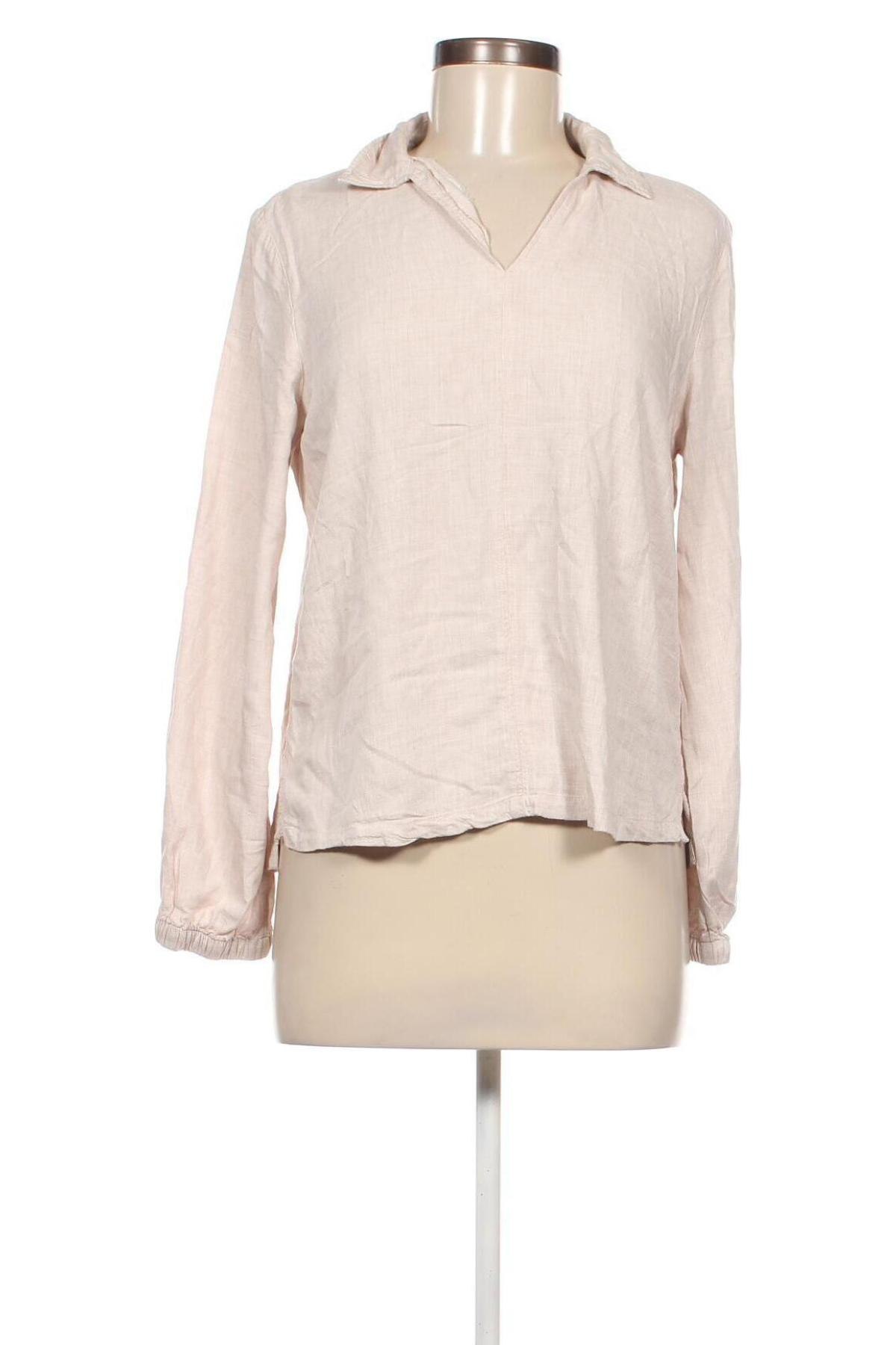 Γυναικεία μπλούζα Tom Tailor, Μέγεθος M, Χρώμα Εκρού, Τιμή 3,71 €