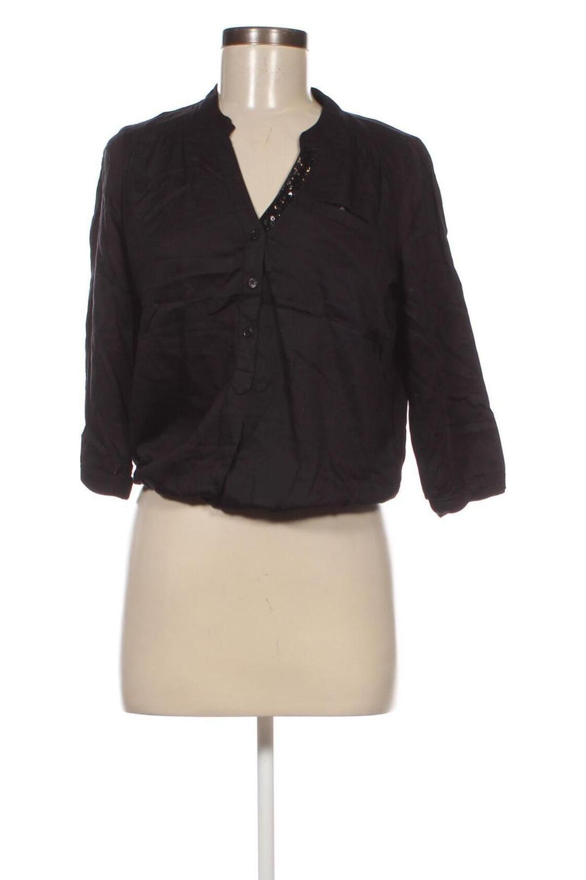 Damen Shirt Tom Tailor, Größe XS, Farbe Schwarz, Preis 16,70 €