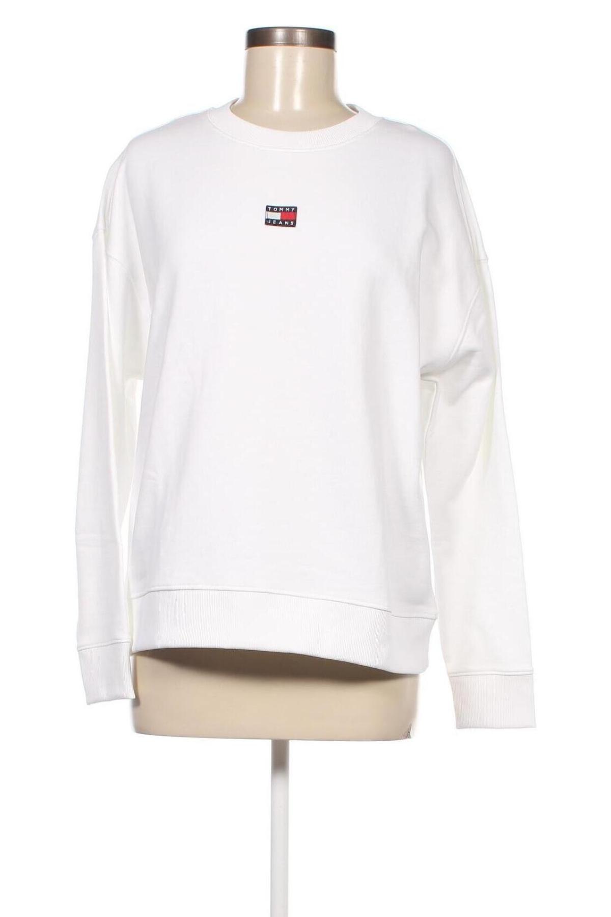 Γυναικεία μπλούζα Tommy Jeans, Μέγεθος L, Χρώμα Λευκό, Τιμή 33,25 €