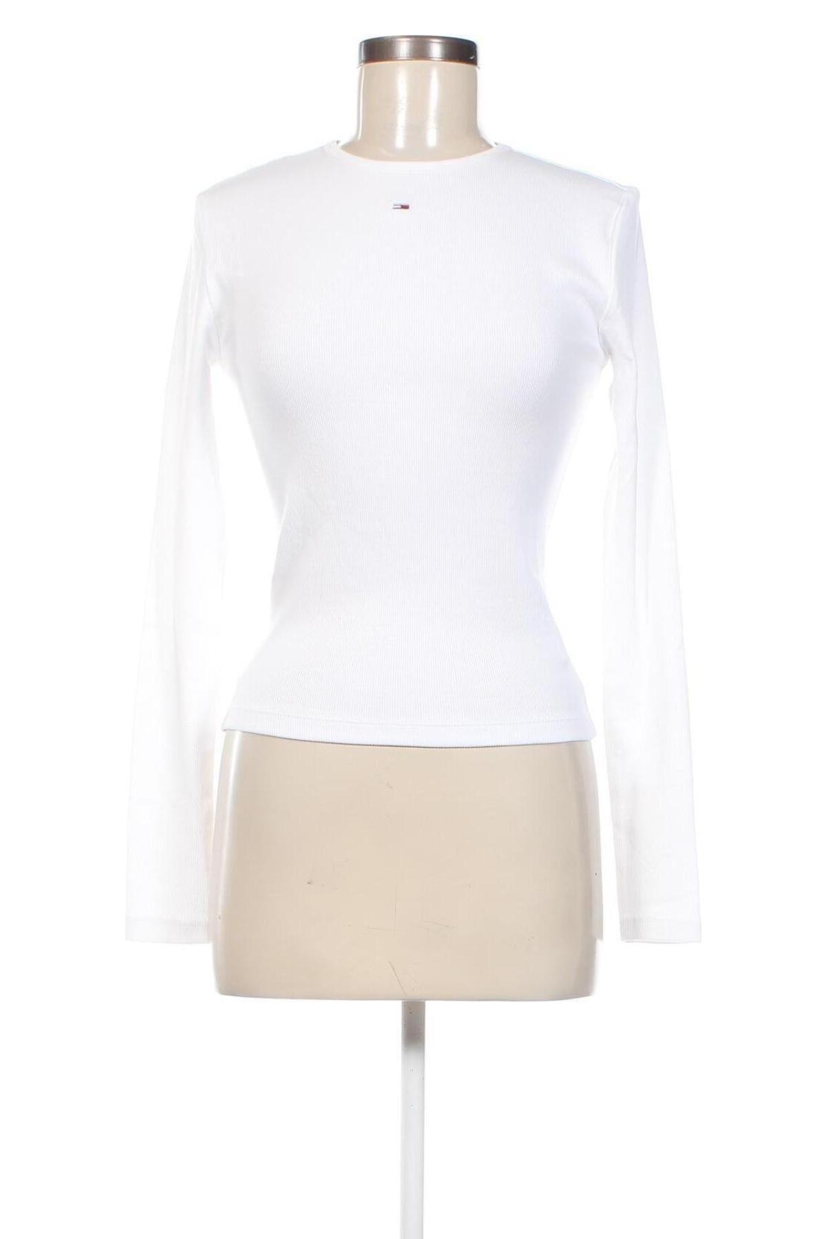 Damen Shirt Tommy Jeans, Größe XS, Farbe Weiß, Preis 77,32 €