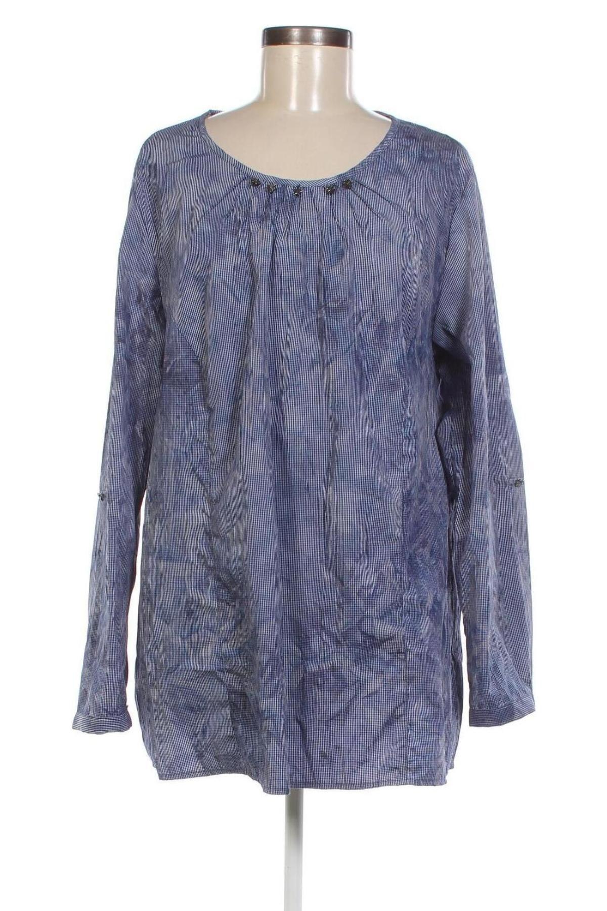 Γυναικεία μπλούζα Ulla Popken, Μέγεθος XL, Χρώμα Μπλέ, Τιμή 8,17 €