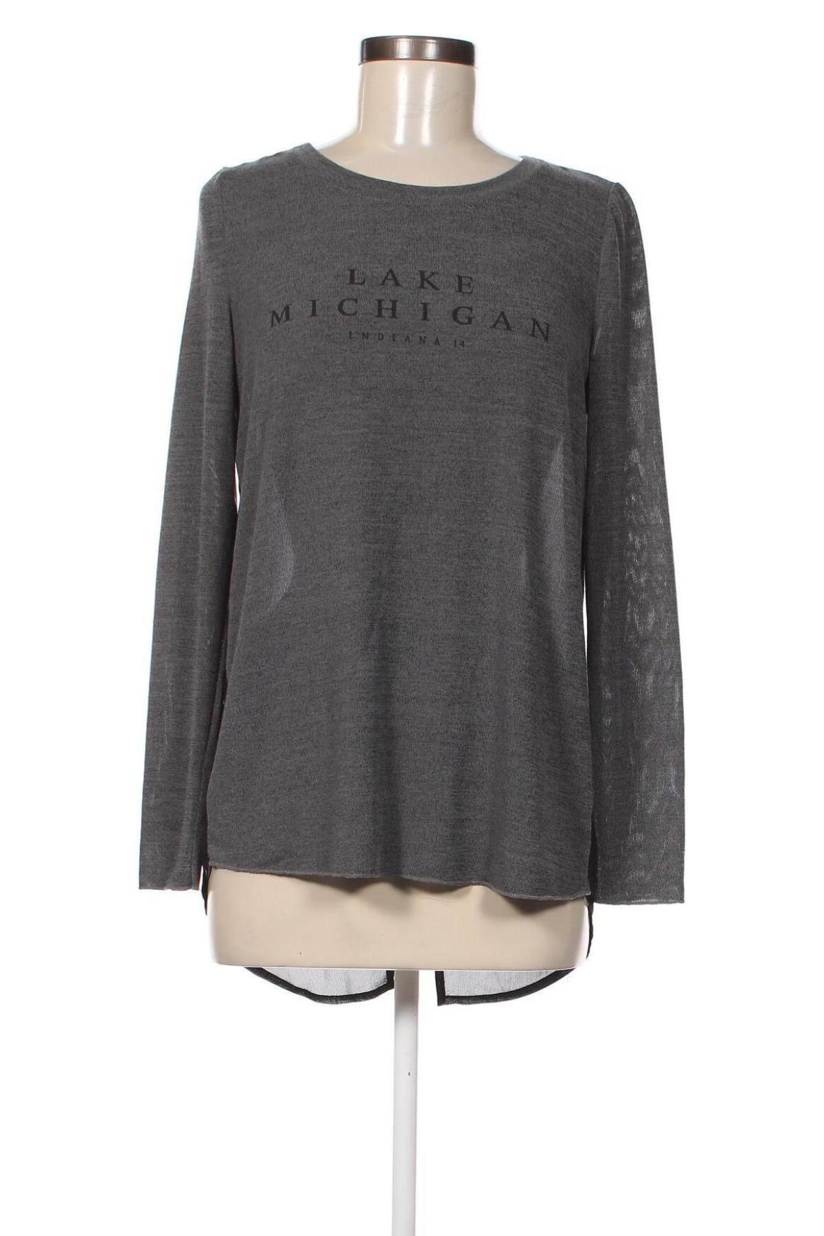 Γυναικεία μπλούζα VILA, Μέγεθος M, Χρώμα Γκρί, Τιμή 1,65 €