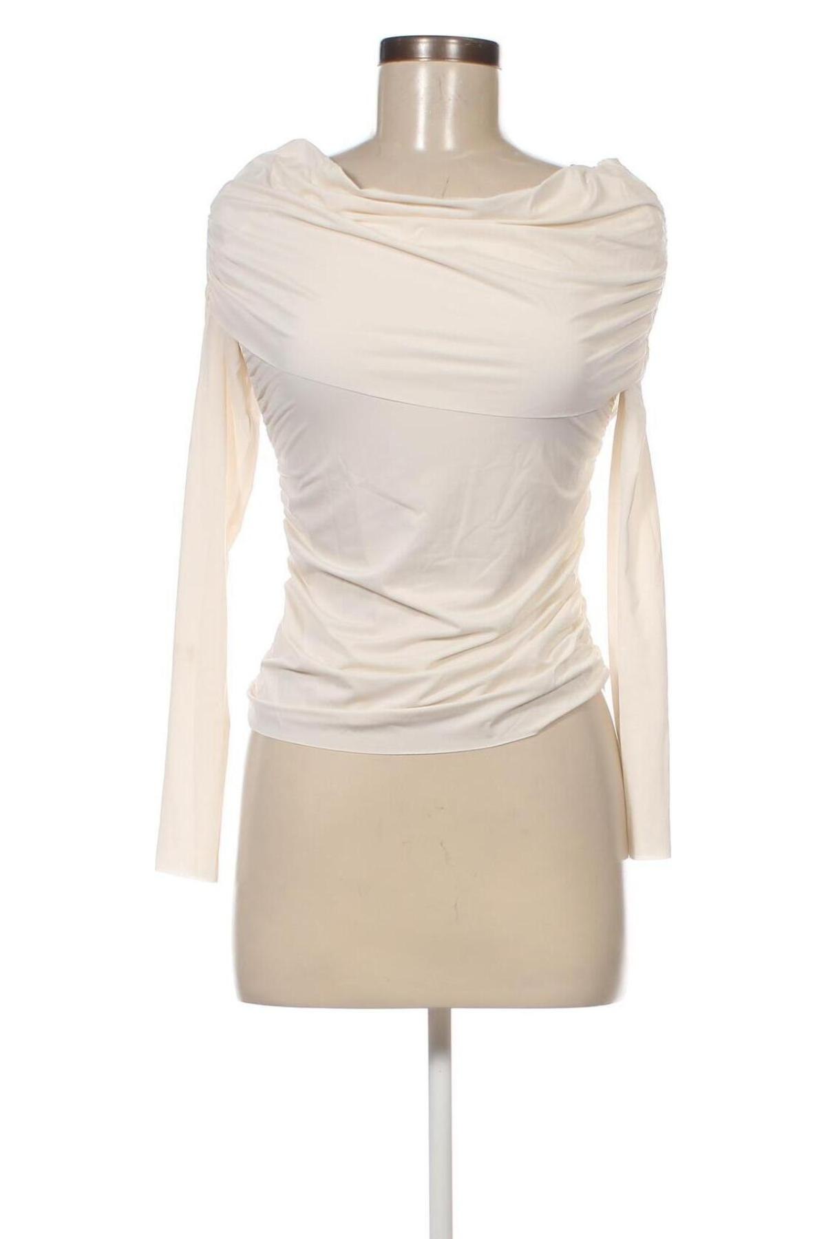 Γυναικεία μπλούζα Weekday, Μέγεθος M, Χρώμα Εκρού, Τιμή 20,62 €