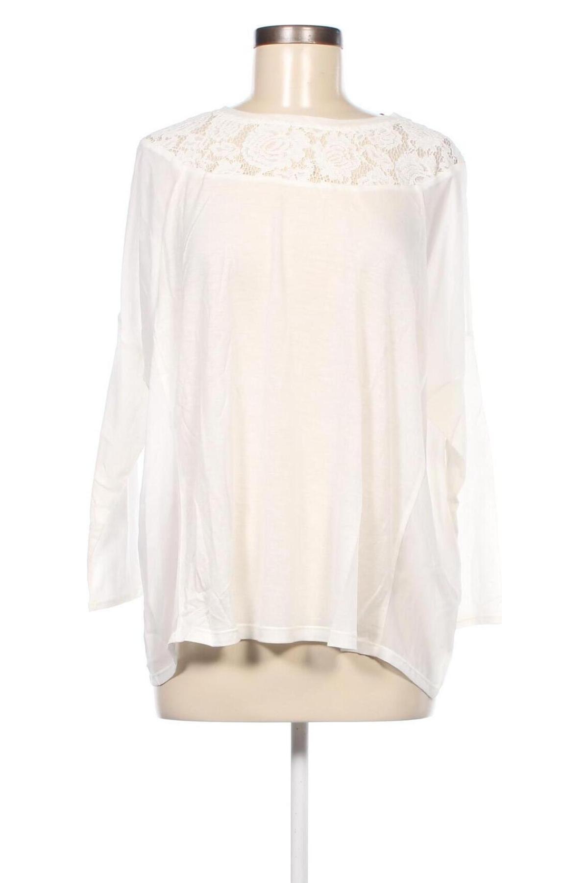 Γυναικεία μπλούζα ZAPA, Μέγεθος M, Χρώμα Λευκό, Τιμή 4,64 €