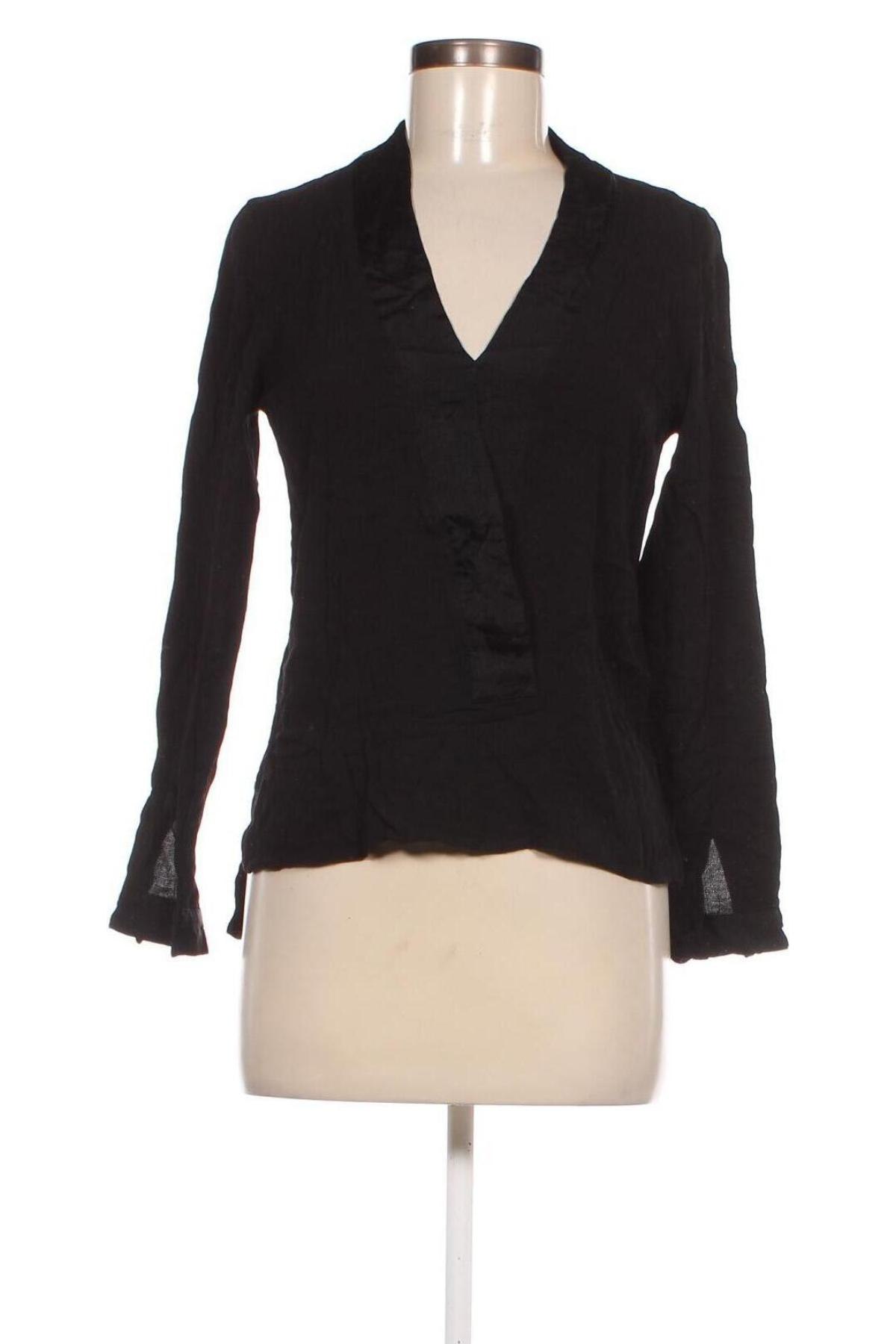 Γυναικεία μπλούζα Zara, Μέγεθος M, Χρώμα Μαύρο, Τιμή 2,23 €