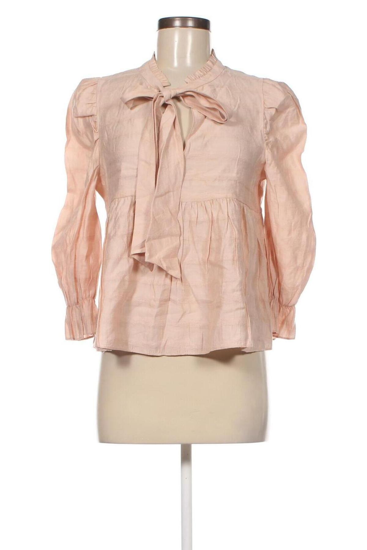 Γυναικεία μπλούζα Zara Trafaluc, Μέγεθος L, Χρώμα Ρόζ , Τιμή 12,37 €