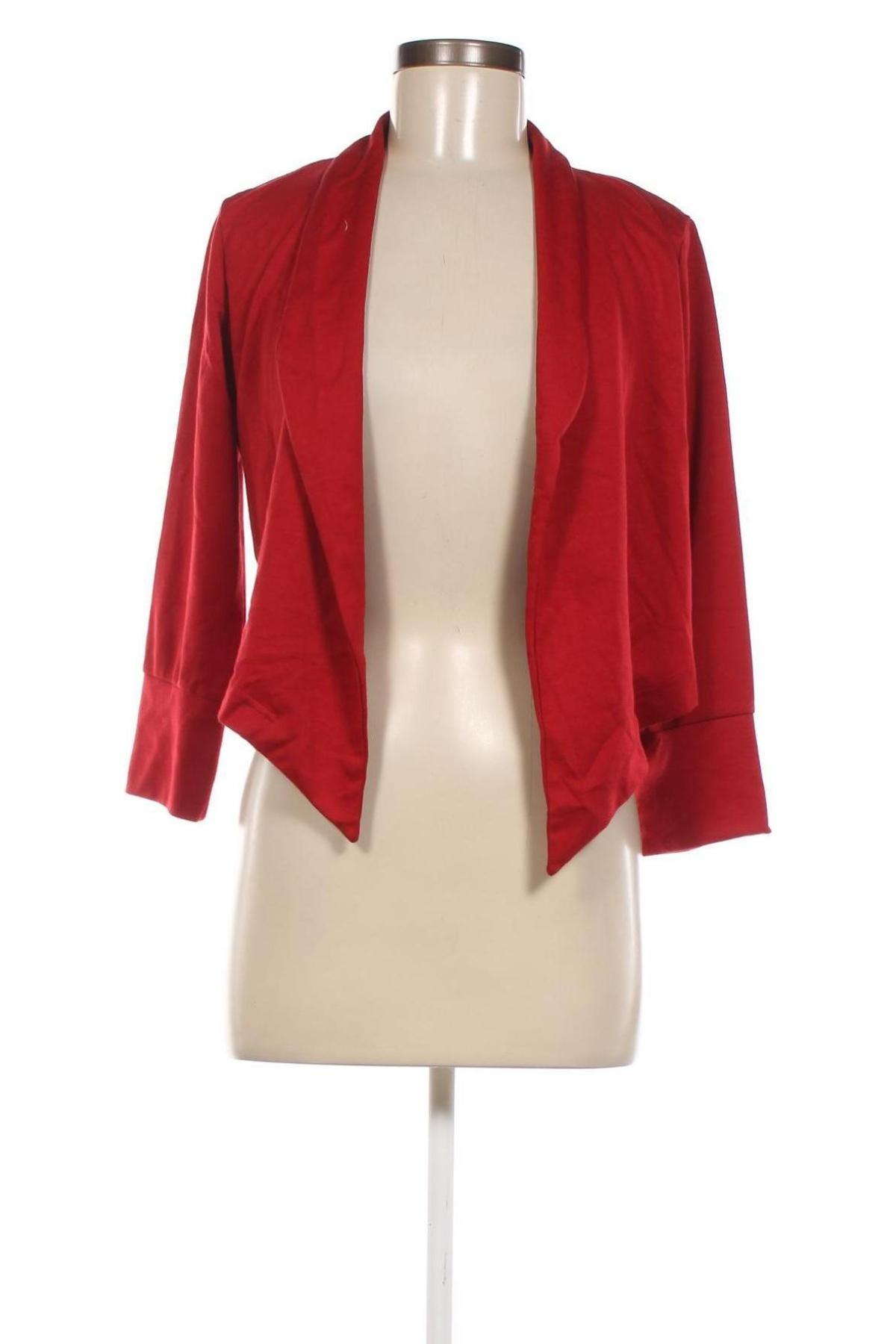 Damen Strickjacke, Größe M, Farbe Rot, Preis 3,23 €