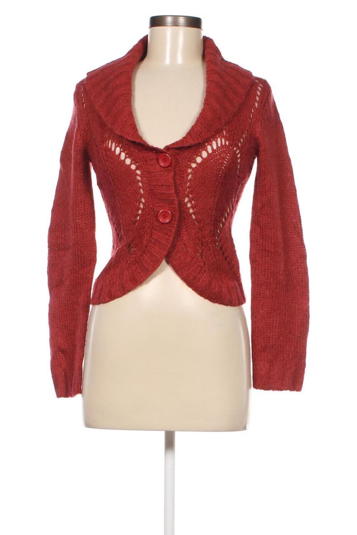 Cardigan de damă, Mărime XS, Culoare Roșu, Preț 28,62 Lei