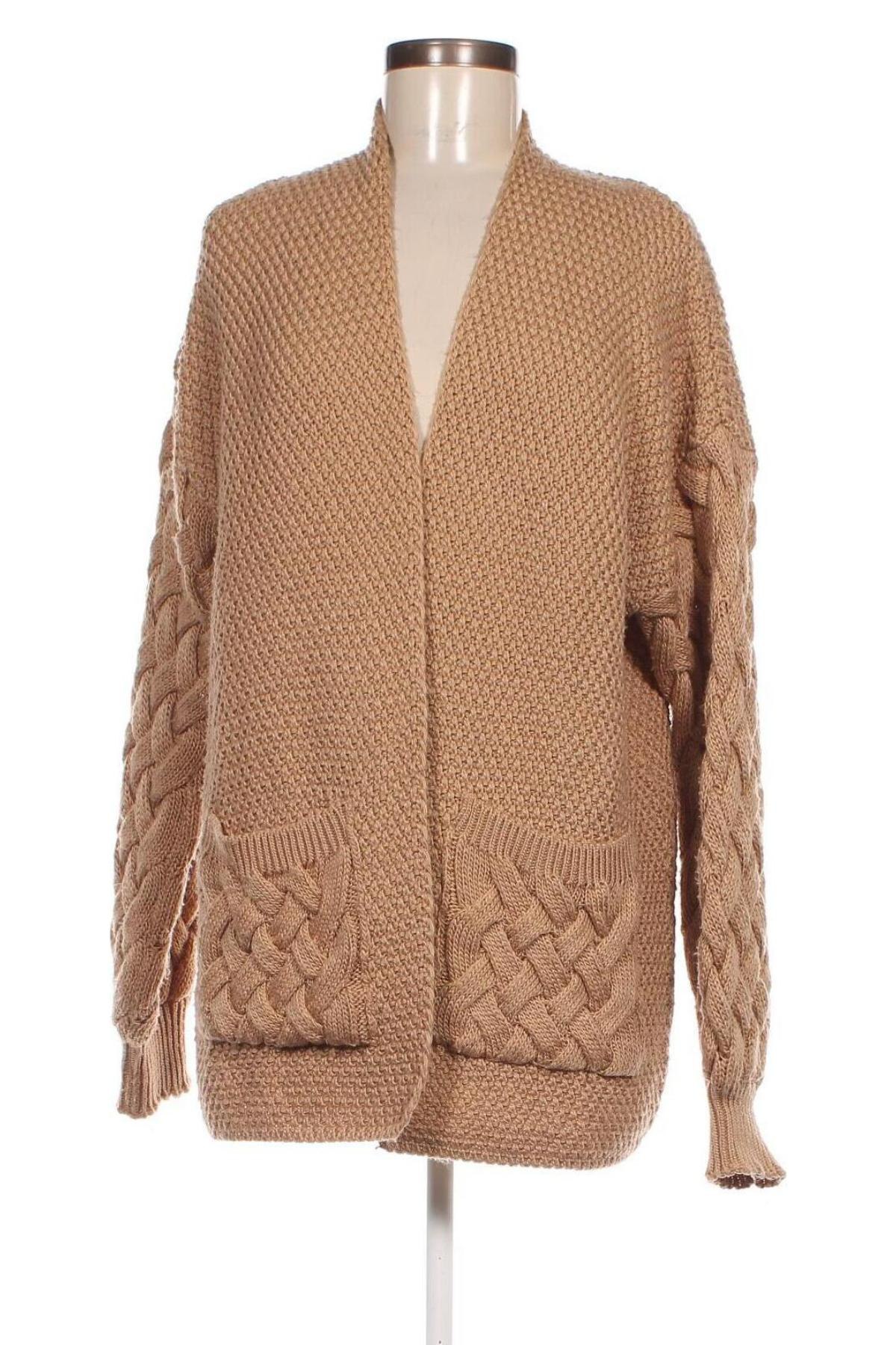 Damen Strickjacke, Größe M, Farbe Beige, Preis € 5,99