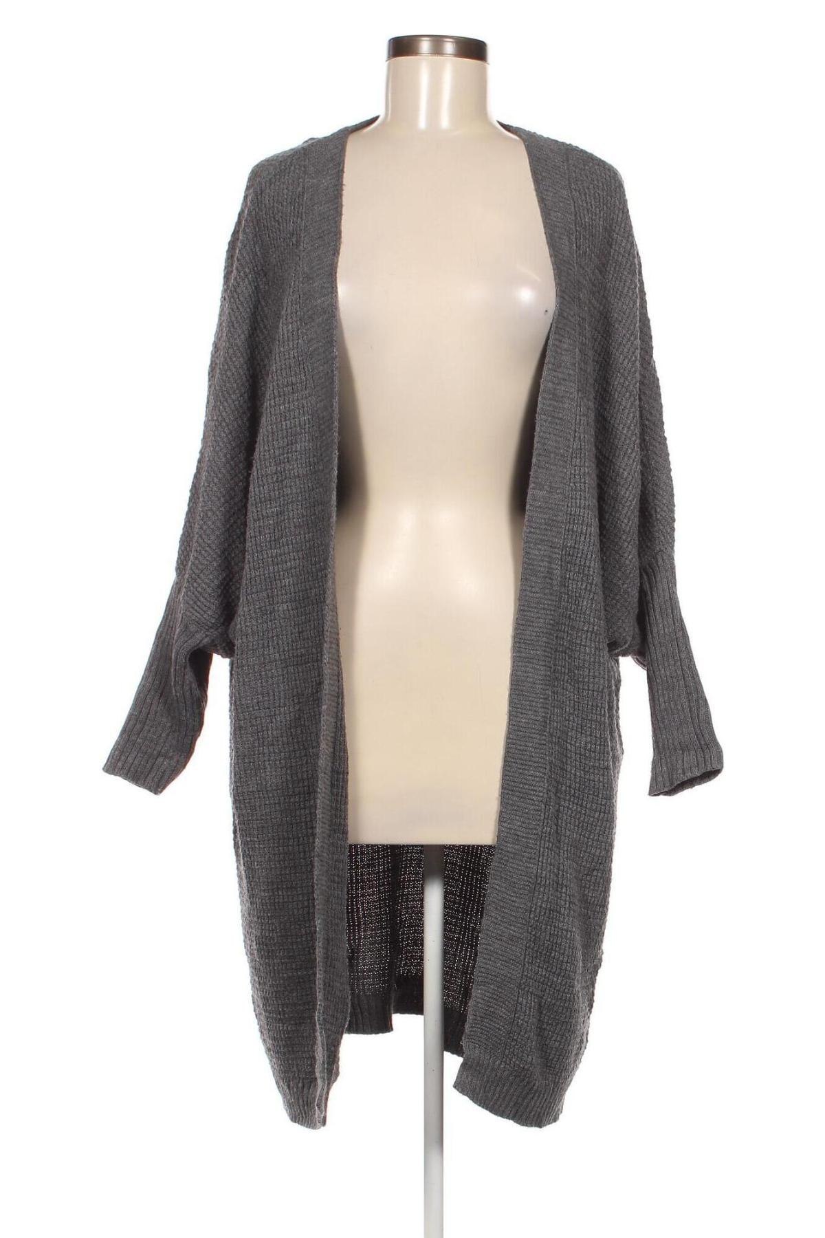 Damen Strickjacke, Größe L, Farbe Grau, Preis 11,10 €
