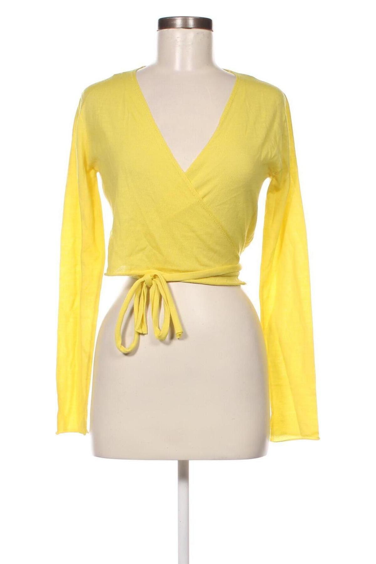 Γυναικεία ζακέτα AllSaints, Μέγεθος M, Χρώμα Κίτρινο, Τιμή 98,45 €