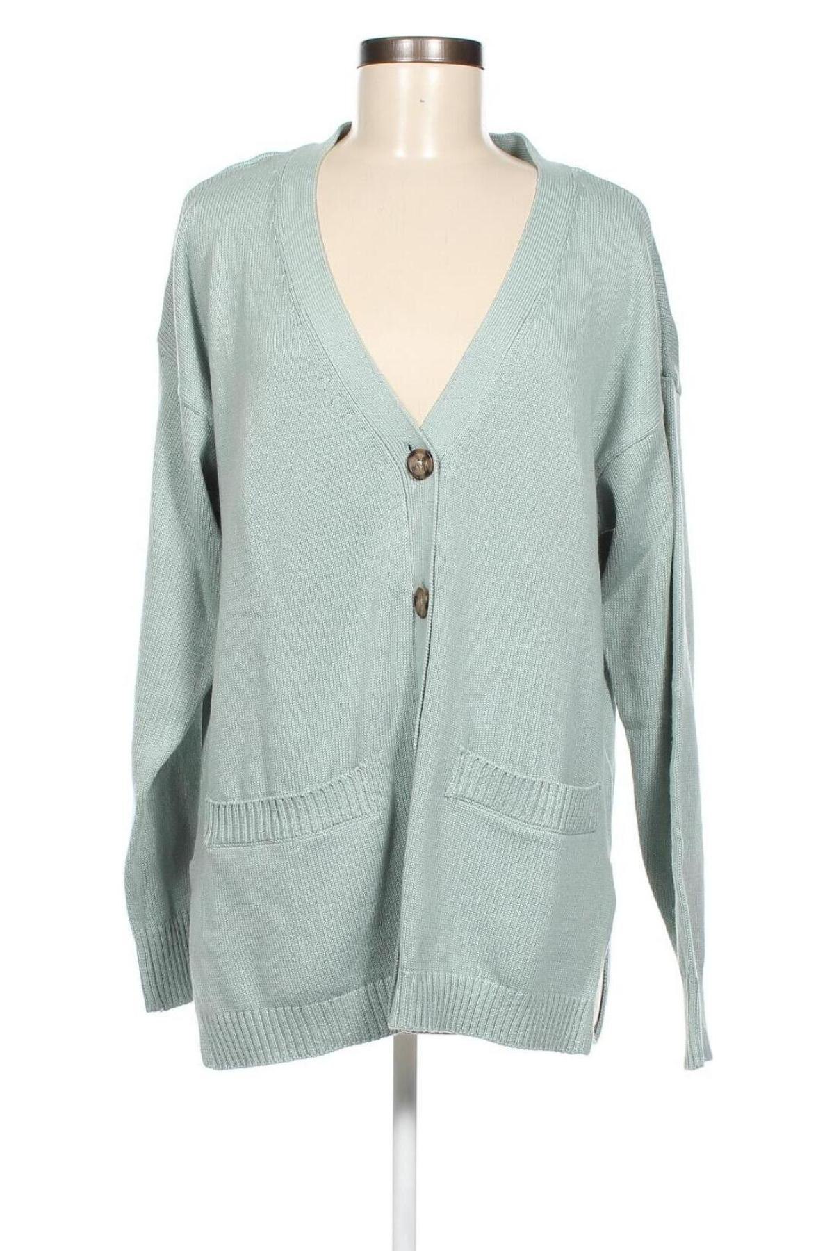 Cardigan de damă Boysen's, Mărime M, Culoare Verde, Preț 40,99 Lei