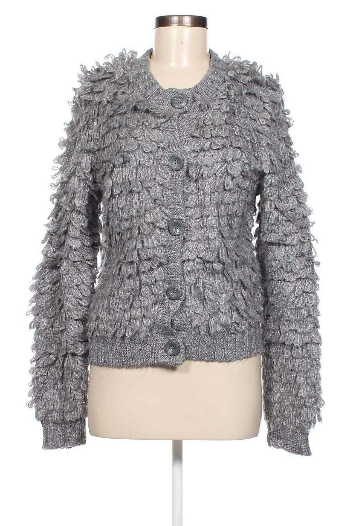 Cardigan de damă F&F, Mărime M, Culoare Gri, Preț 23,85 Lei