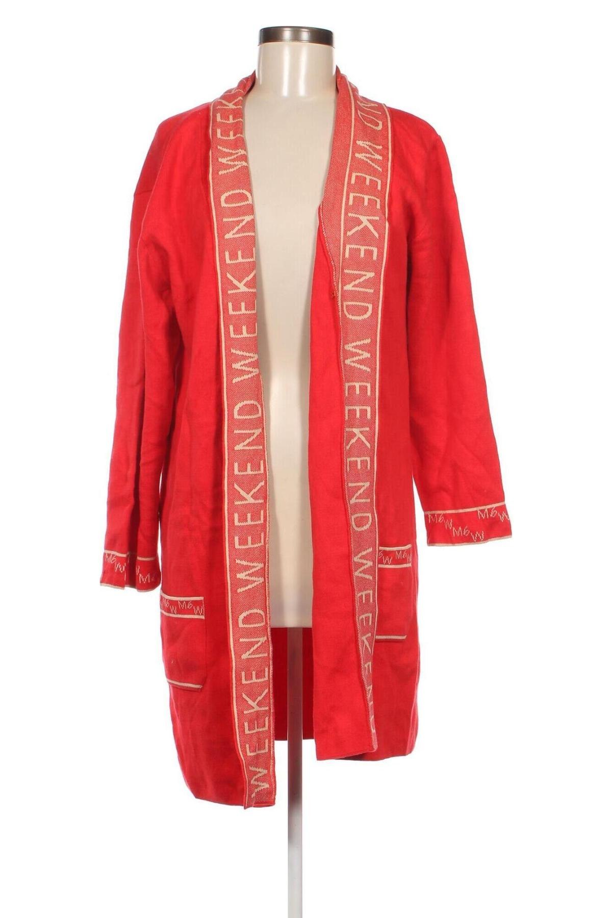 Damen Strickjacke Monaco, Größe L, Farbe Rot, Preis 8,07 €