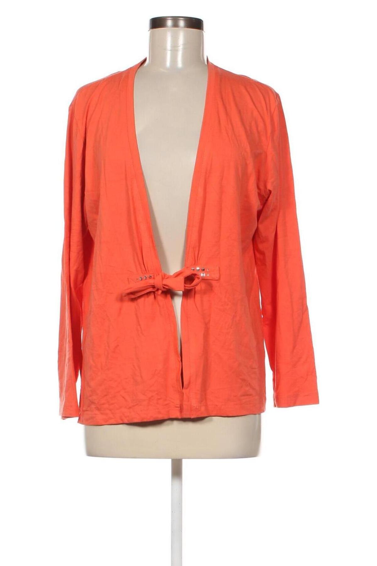 Γυναικεία ζακέτα Rabe, Μέγεθος XL, Χρώμα Πορτοκαλί, Τιμή 4,49 €