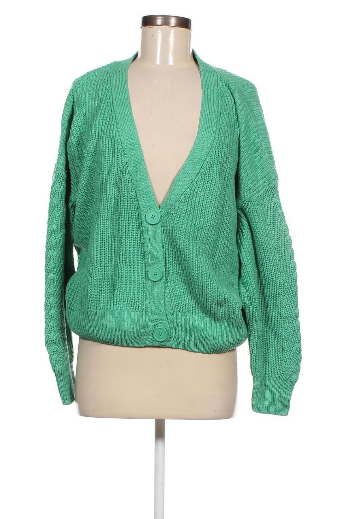 Дамска жилетка Takko Fashion, Размер XL, Цвят Зелен, Цена 29,00 лв.