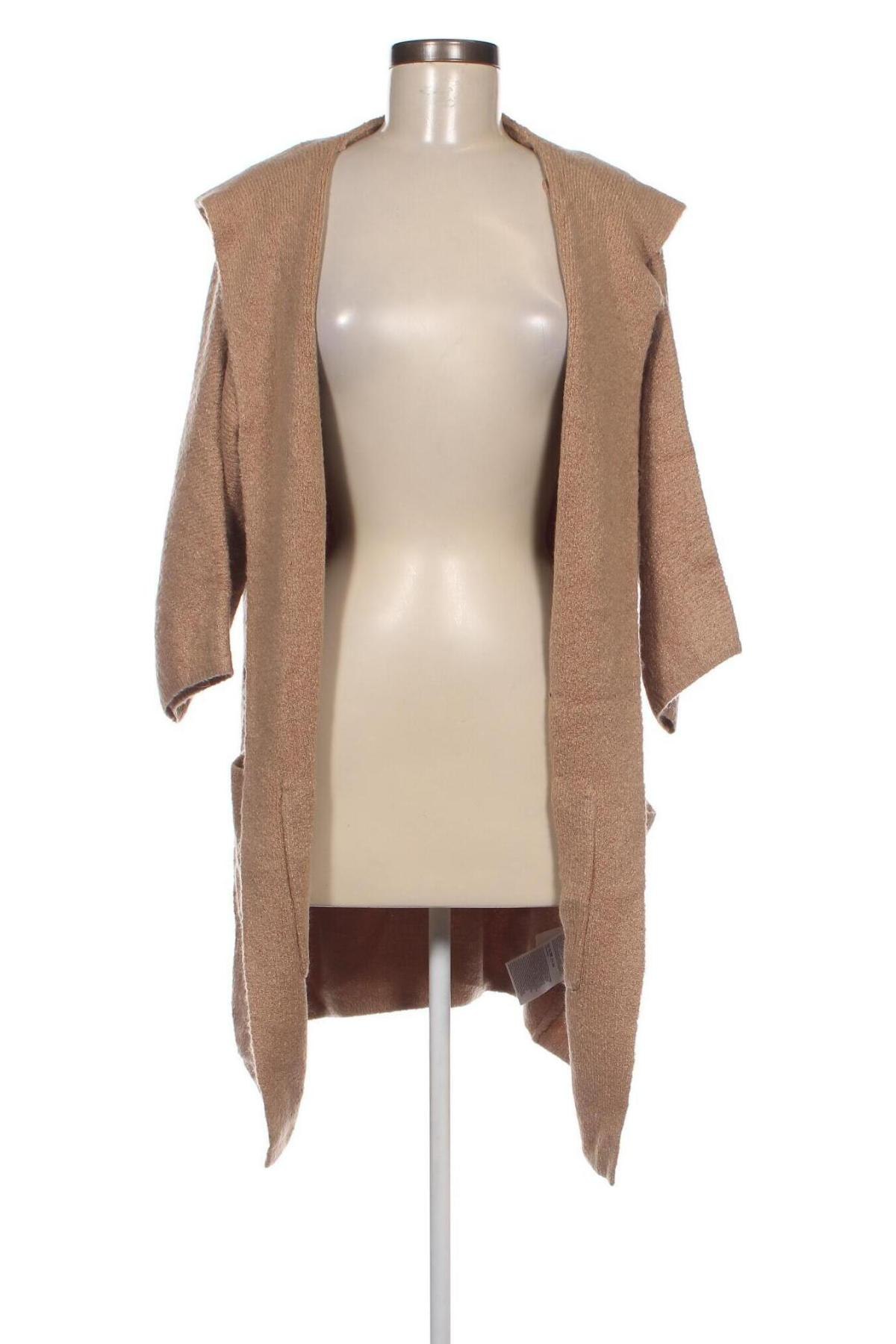 Cardigan de damă Yessica, Mărime S, Culoare Bej, Preț 33,99 Lei