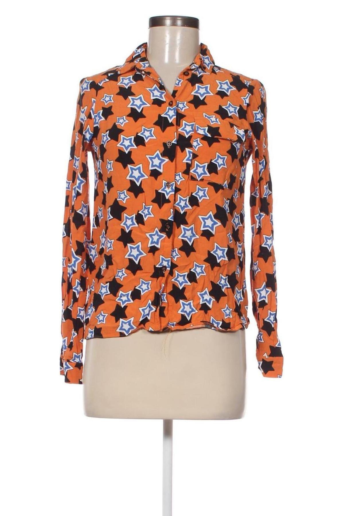 Γυναικείο πουκάμισο ASOS, Μέγεθος XS, Χρώμα Πολύχρωμο, Τιμή 2,52 €