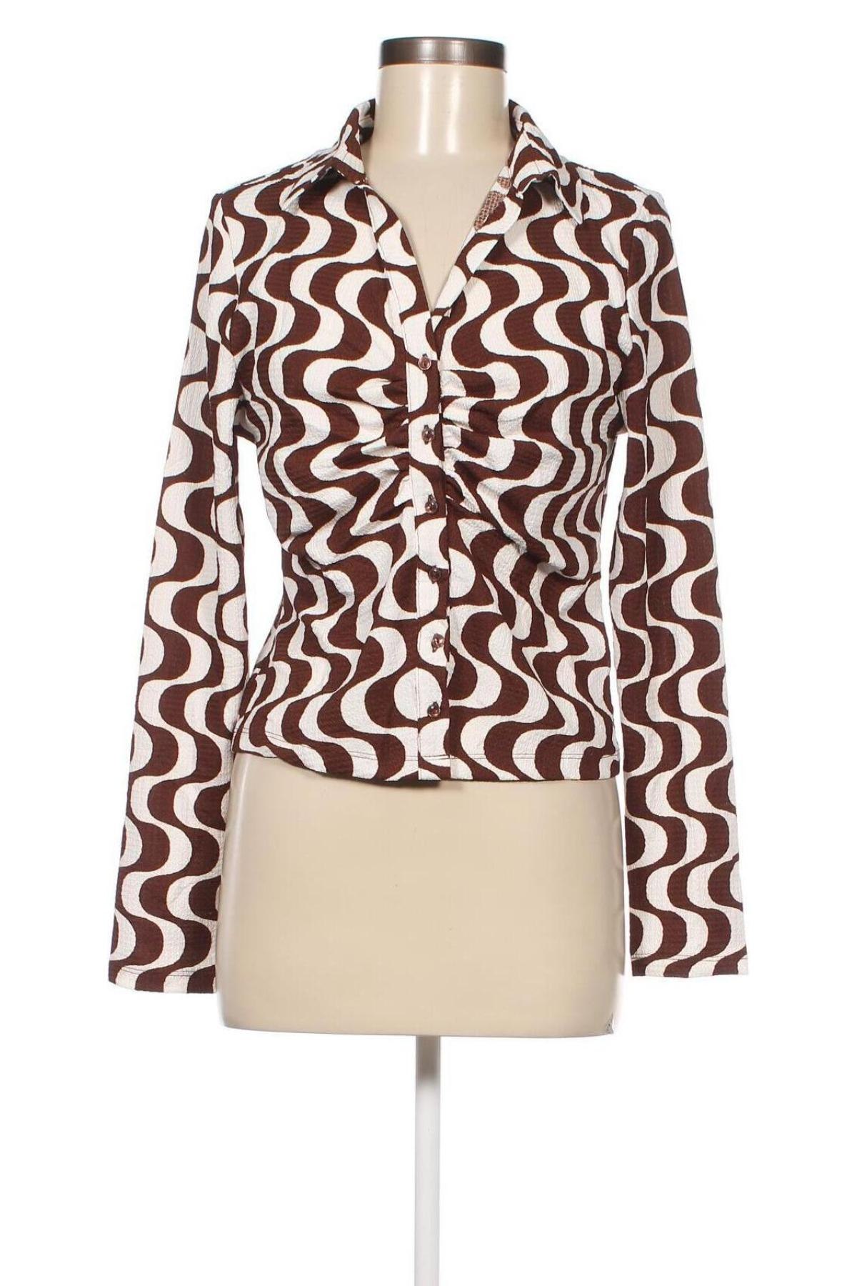 Γυναικείο πουκάμισο Amisu, Μέγεθος XL, Χρώμα Πολύχρωμο, Τιμή 2,78 €