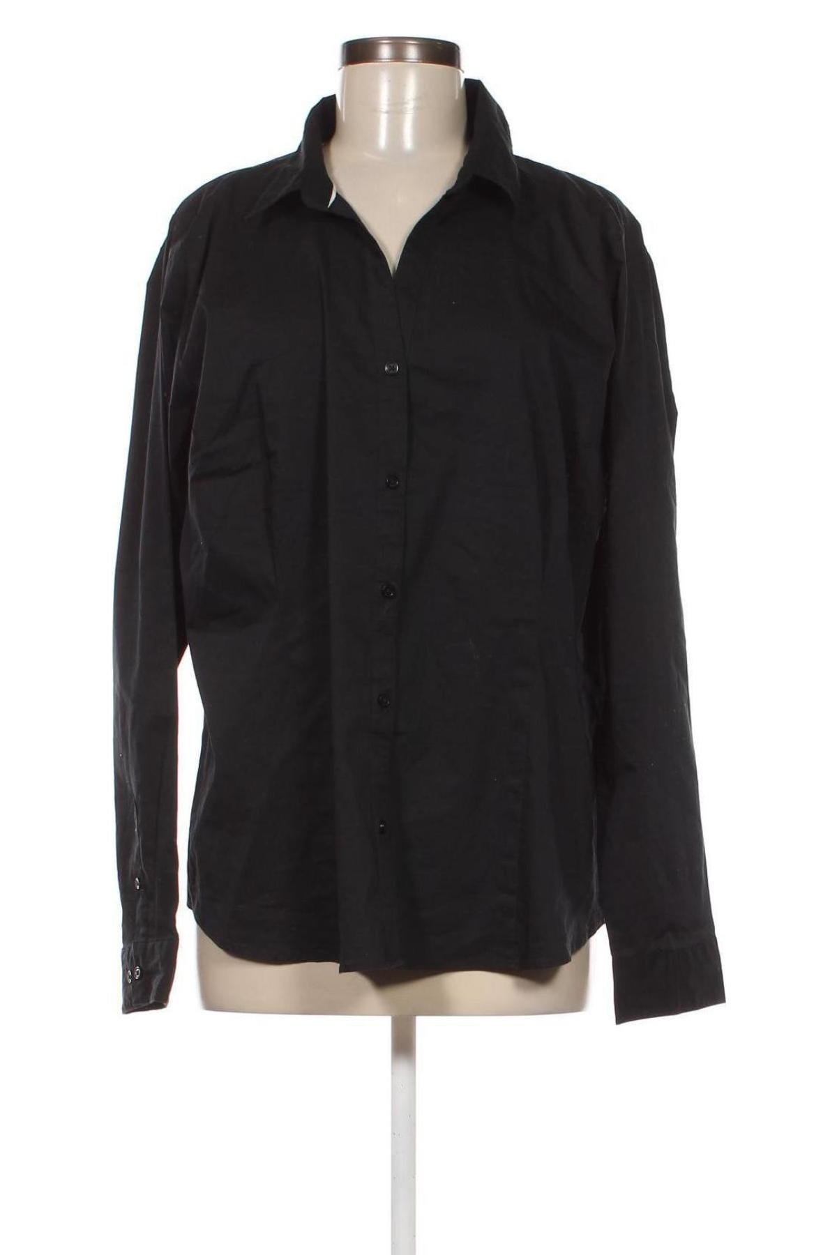 Γυναικείο πουκάμισο Bel&Bo, Μέγεθος XXL, Χρώμα Μαύρο, Τιμή 10,36 €