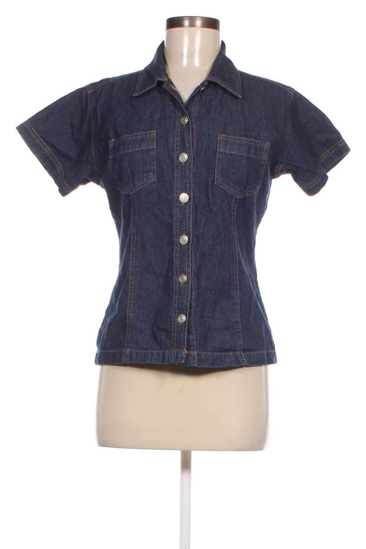 Γυναικείο πουκάμισο Chapter, Μέγεθος M, Χρώμα Μπλέ, Τιμή 2,47 €