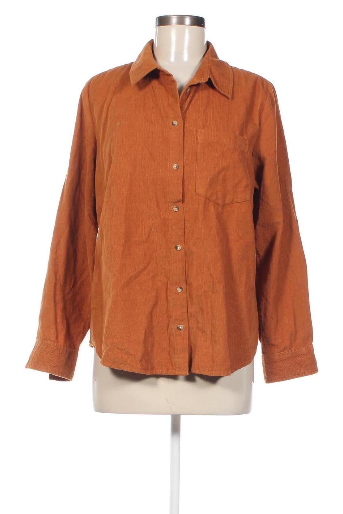 Γυναικείο πουκάμισο Collection L, Μέγεθος XL, Χρώμα Πορτοκαλί, Τιμή 6,18 €