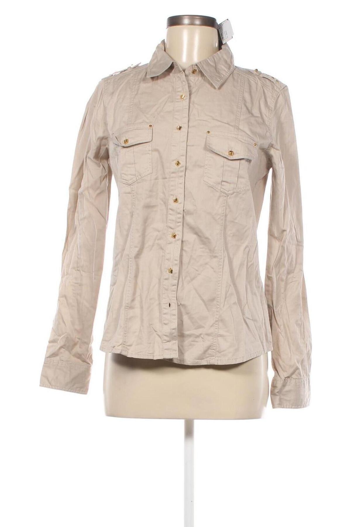 Γυναικείο πουκάμισο Colloseum, Μέγεθος L, Χρώμα  Μπέζ, Τιμή 24,74 €