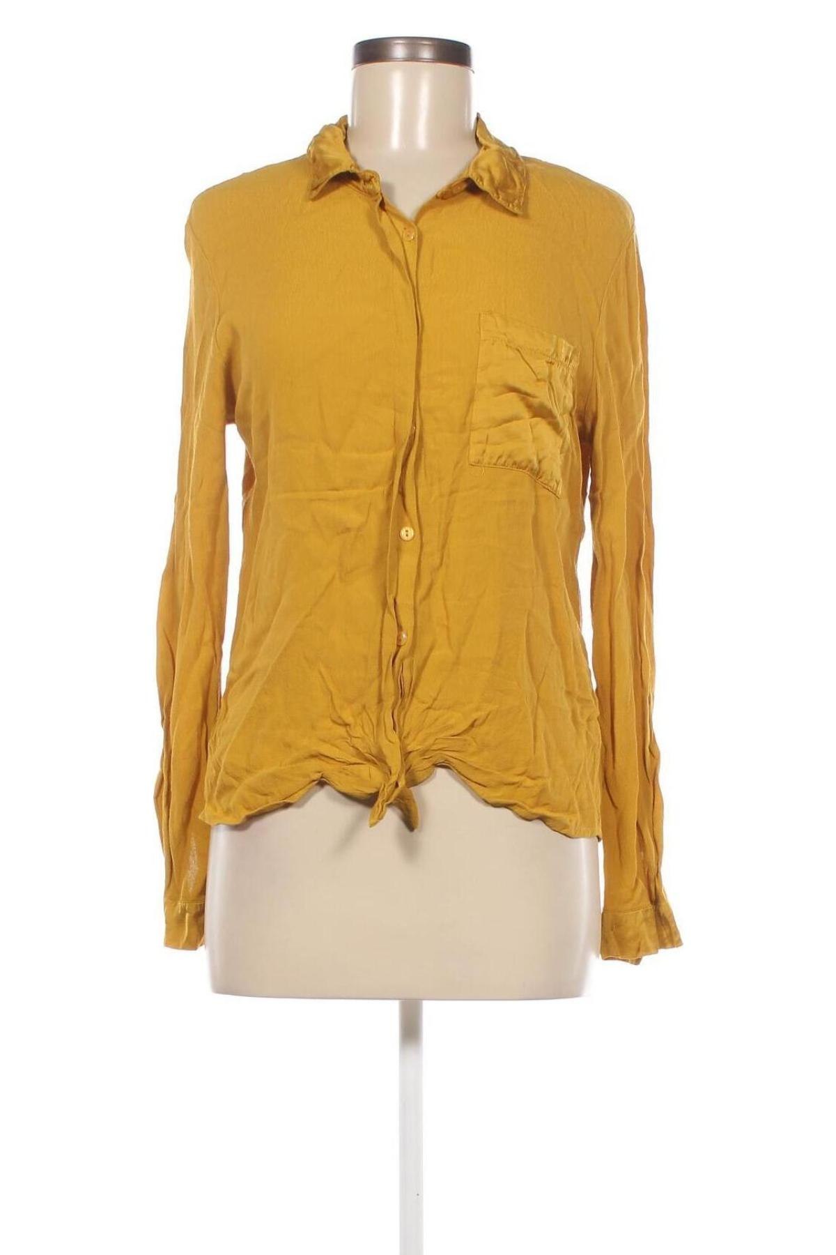 Γυναικείο πουκάμισο Dixie, Μέγεθος M, Χρώμα Κίτρινο, Τιμή 5,01 €