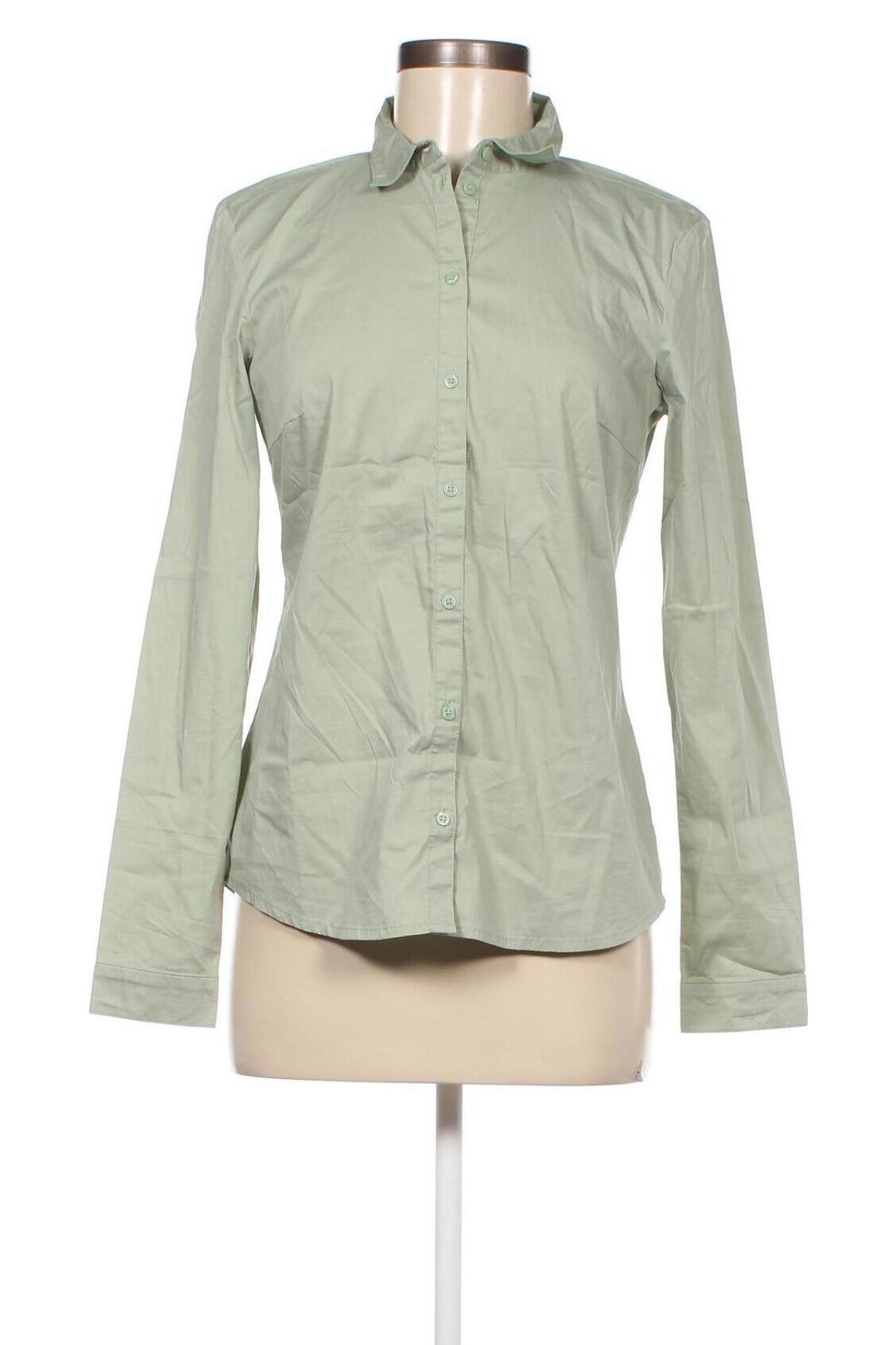 Дамска риза Edc By Esprit, Размер M, Цвят Зелен, Цена 6,72 лв.