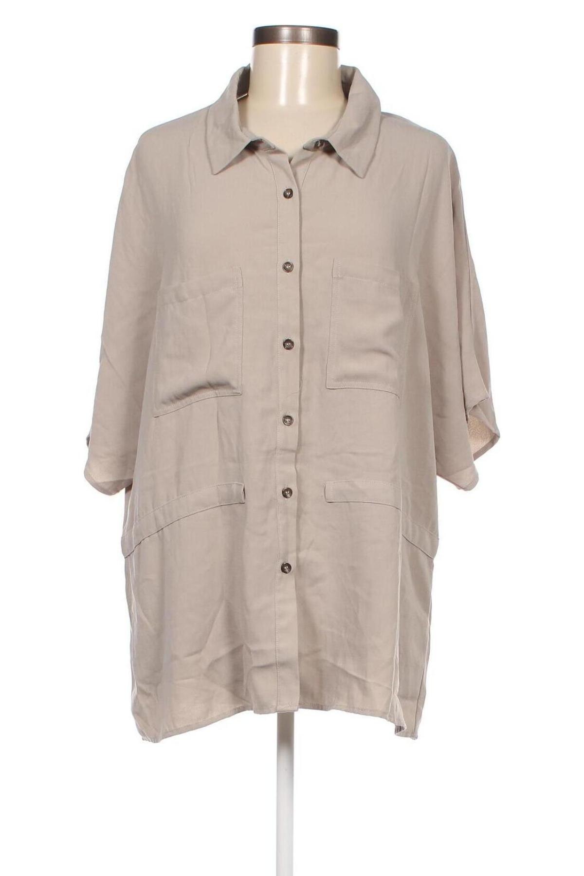 Дамска риза Ellen Tracy, Размер XL, Цвят Бежов, Цена 16,32 лв.