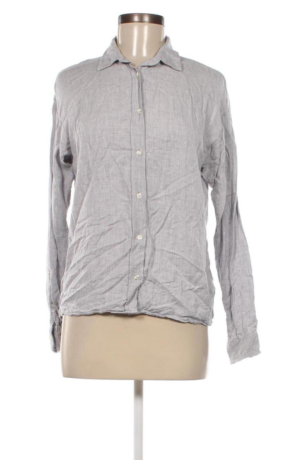 Γυναικείο πουκάμισο Gant, Μέγεθος S, Χρώμα Γκρί, Τιμή 33,40 €
