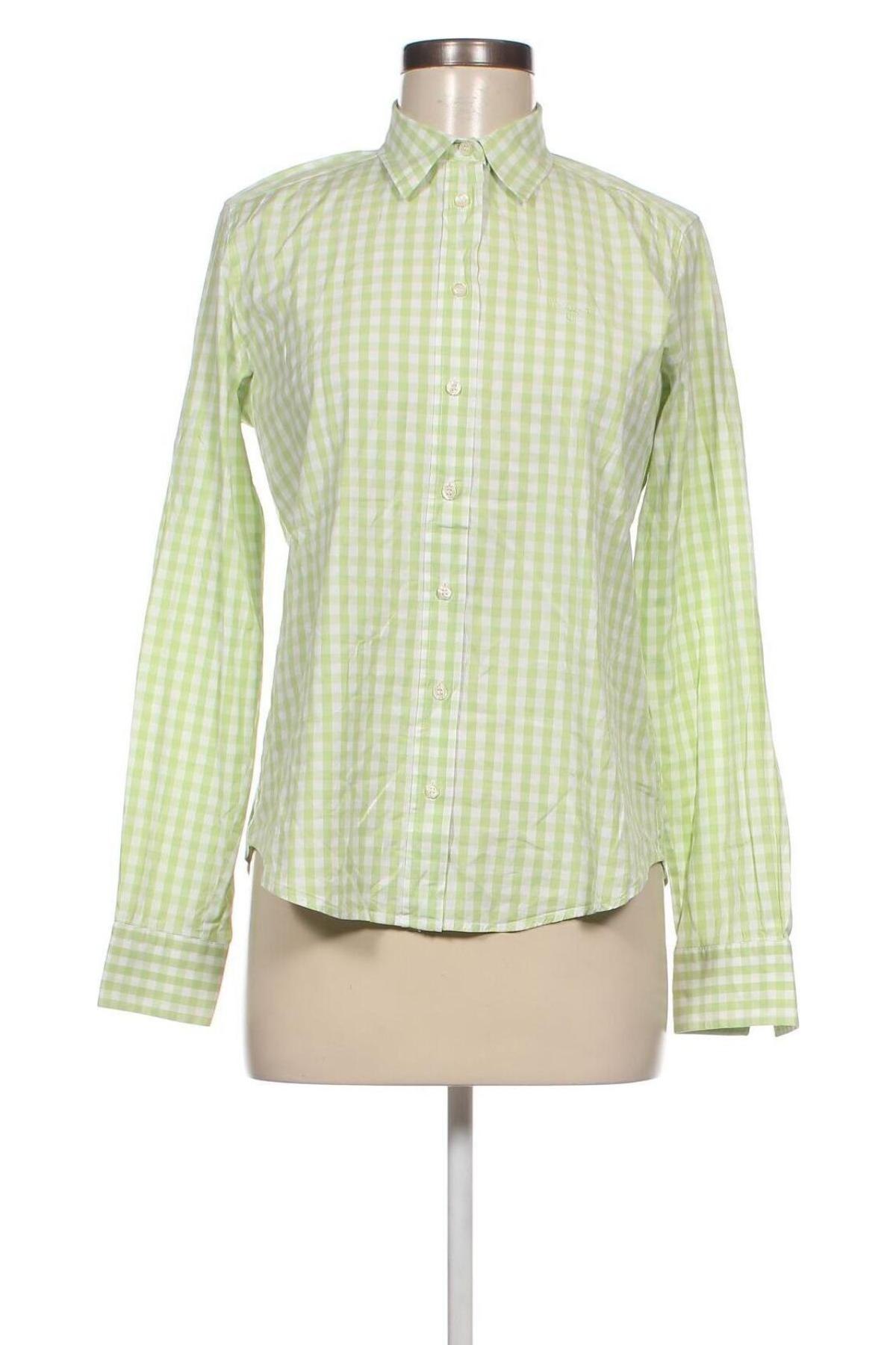 Дамска риза Gant, Размер M, Цвят Зелен, Цена 36,72 лв.