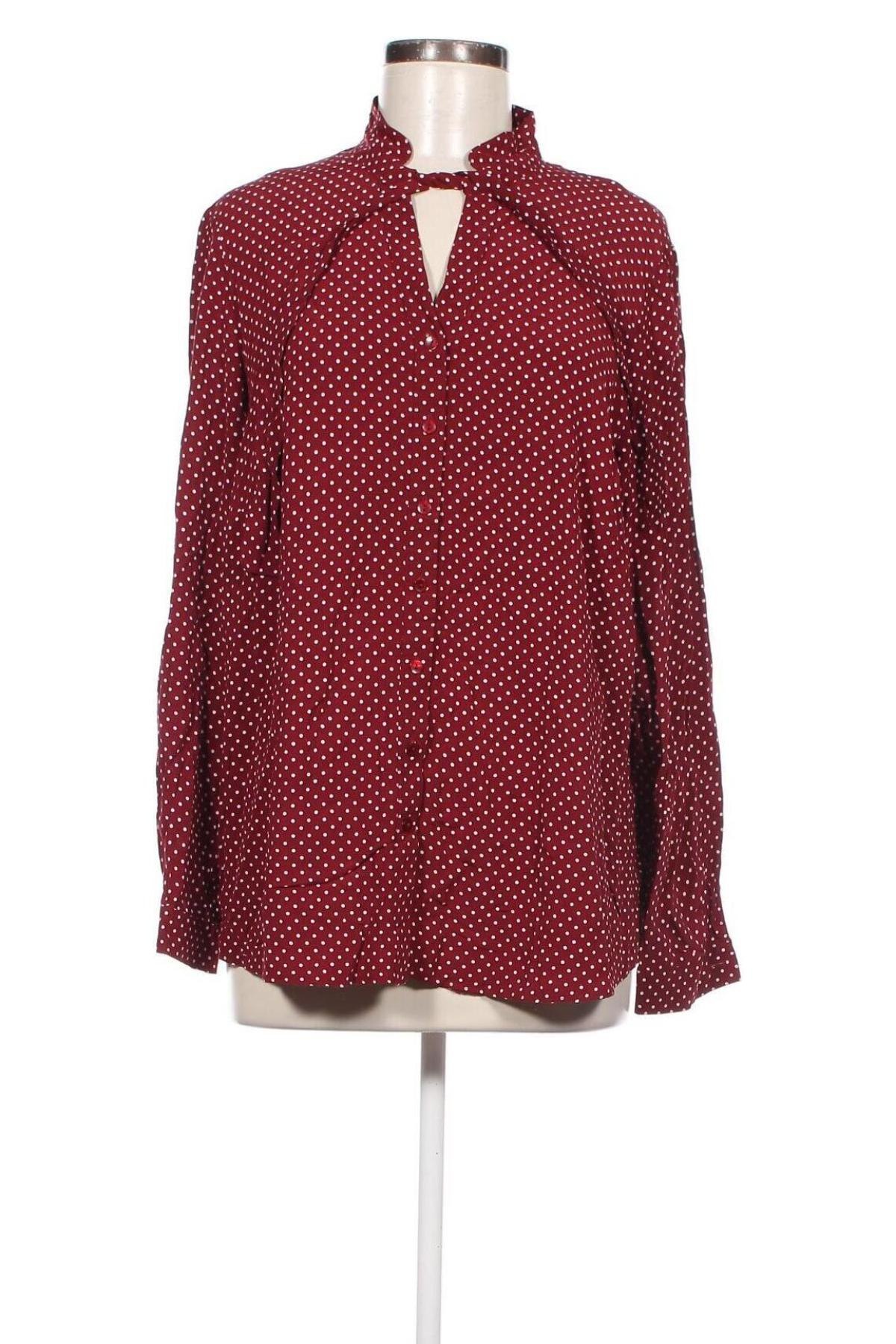Γυναικείο πουκάμισο Gerry Weber, Μέγεθος L, Χρώμα Κόκκινο, Τιμή 21,03 €